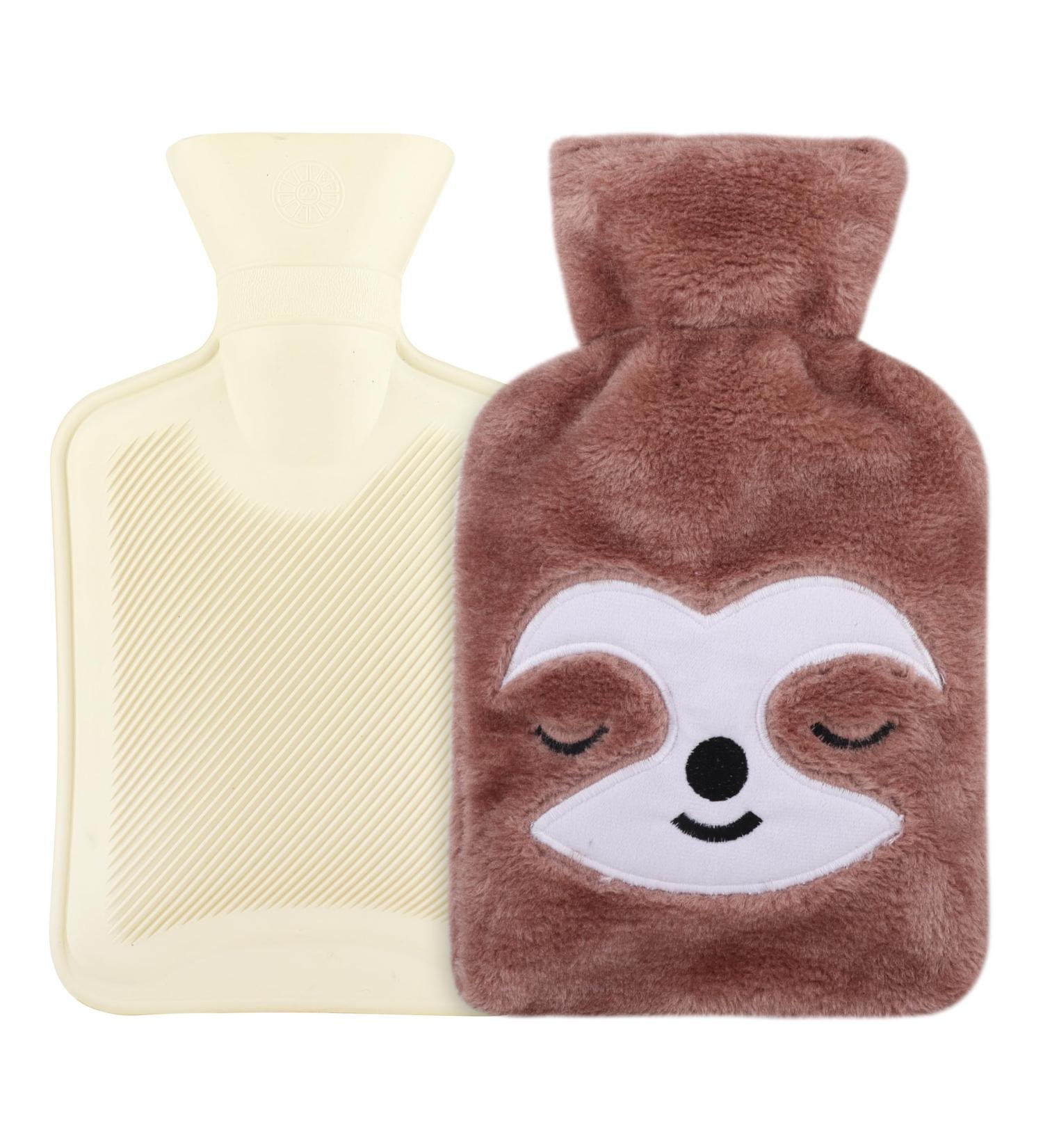 Belloxis Hot Water Bottle with Cover - Cozy Animal Design Gift for Kids & Adults | Perfect for Comfort & Warmth - Buy Online on GoSupps.com