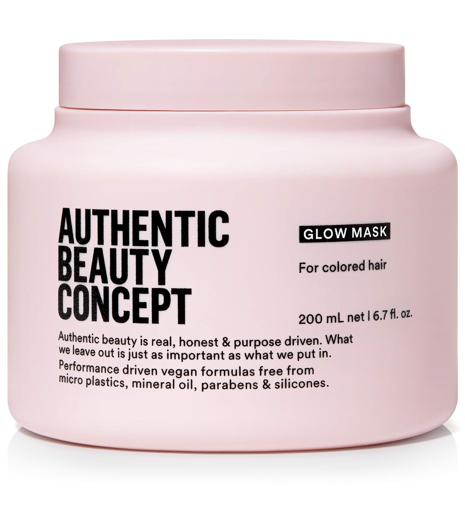 Authentic Beauty Concept Glow Mask for Color Treated Hair - 6.7 Fl Oz | Vegan, Cruelty-free, Silicone-free - Buy Online on GoSupps.com