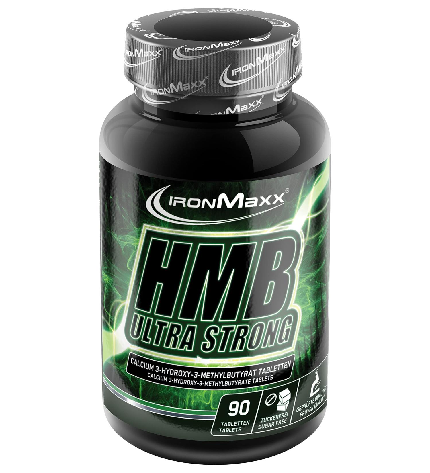 IronMaxx HMB Ultra Strong - 90 Tablets | Premium Muscle Support Supplement for Enhanced Performance - Buy Online on GoSupps.com