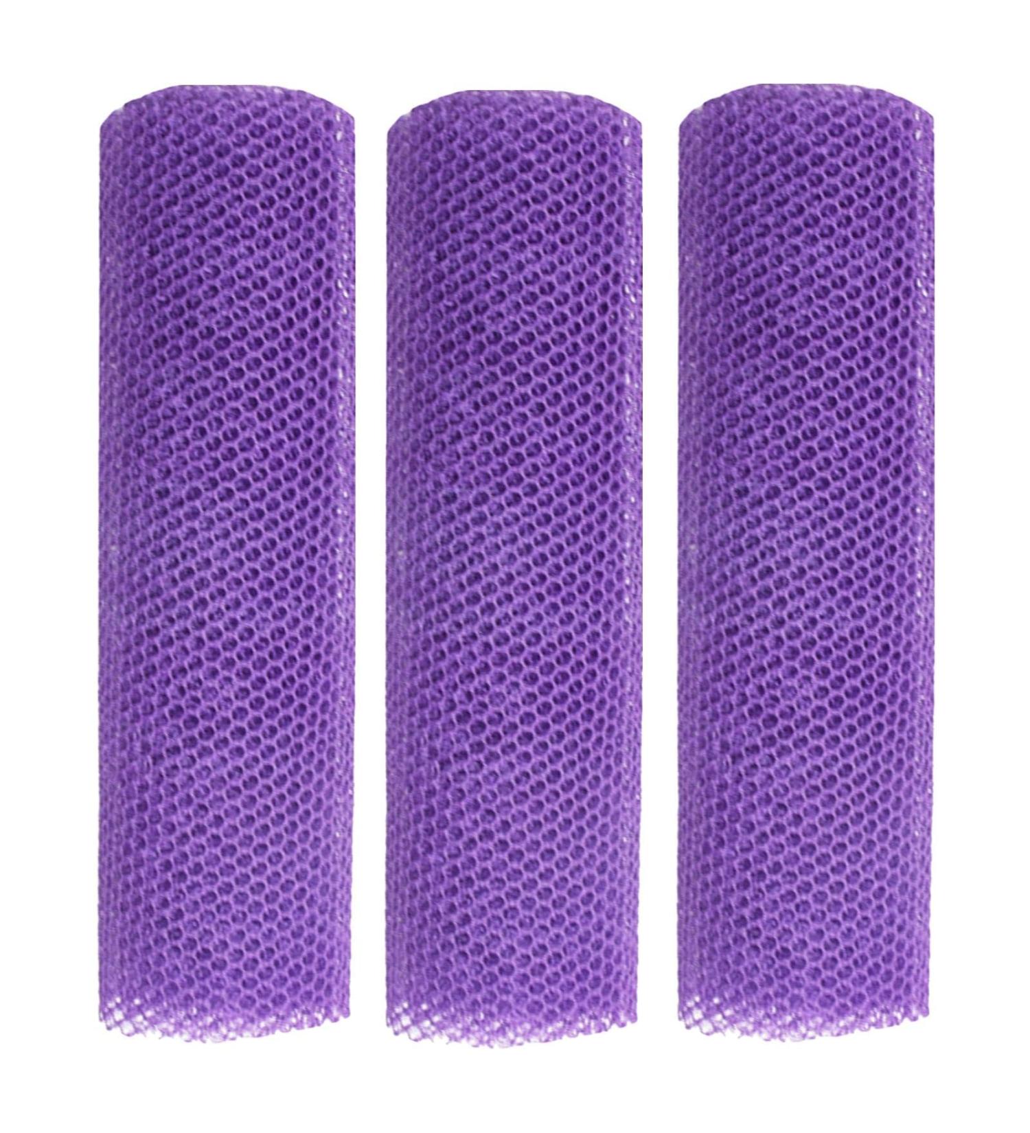 scyca Long Net Bath Sponge African Mesh Cloth Net Scrubber Bath Towel - Elastic Bath Sponges for Daily Use Women & Men Bathing Purple - Buy Online on GoSupps.com