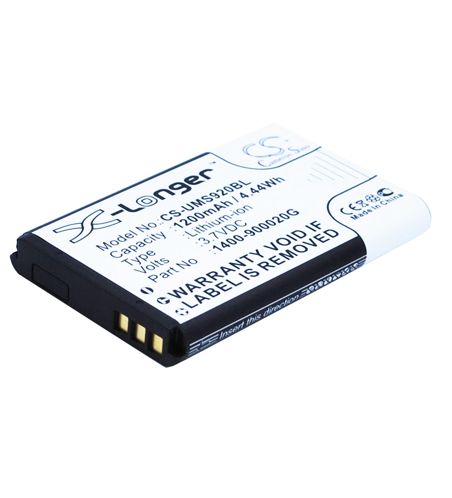 NCNDB Battery Replacement for Unitech 1400-900020G MS920 | 1200mAh - International Shipping Available - Buy Online on GoSupps.com