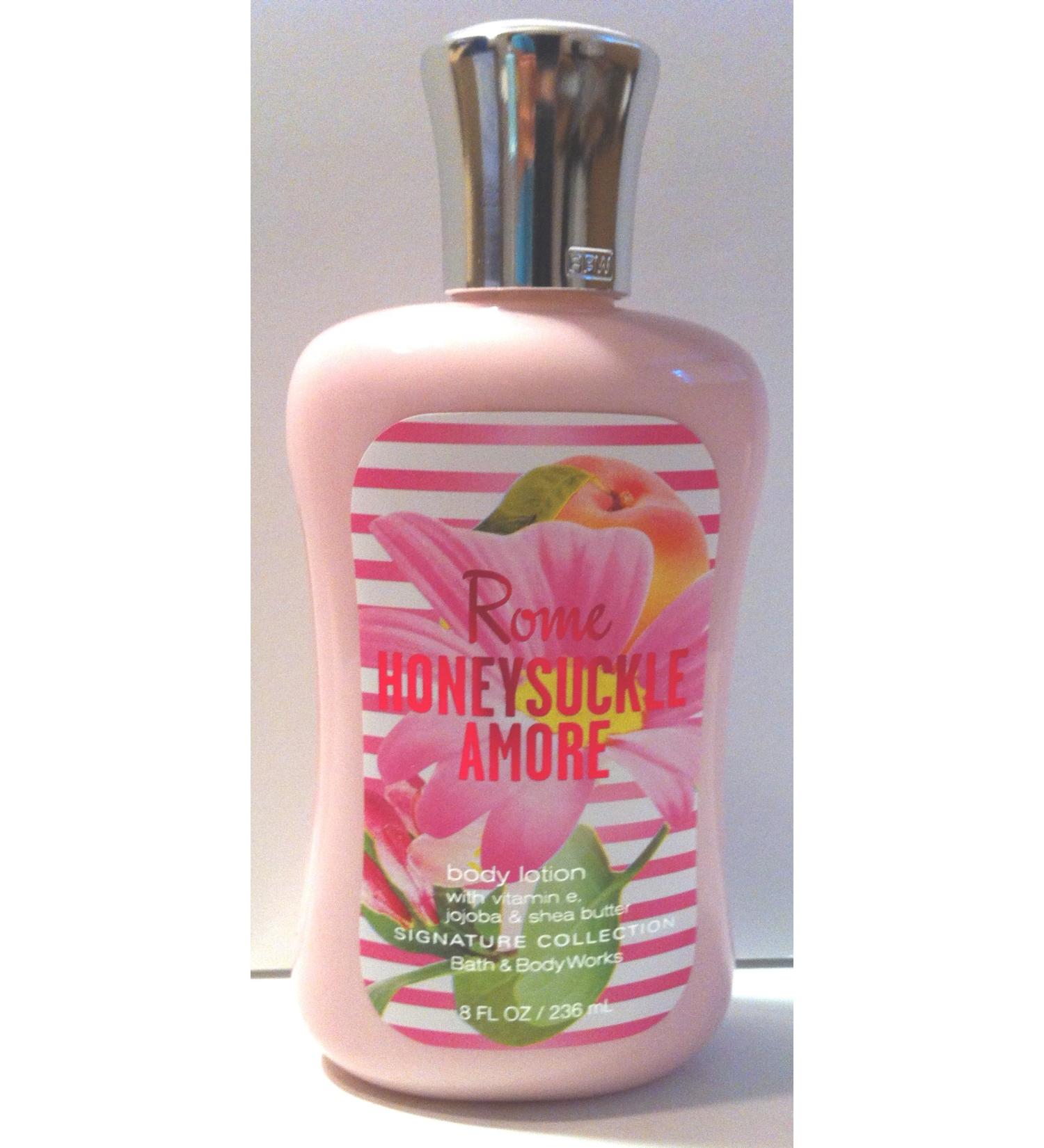 Rome Honeysuckle Amore Body Lotion 8 Oz By Bath & Body Works
