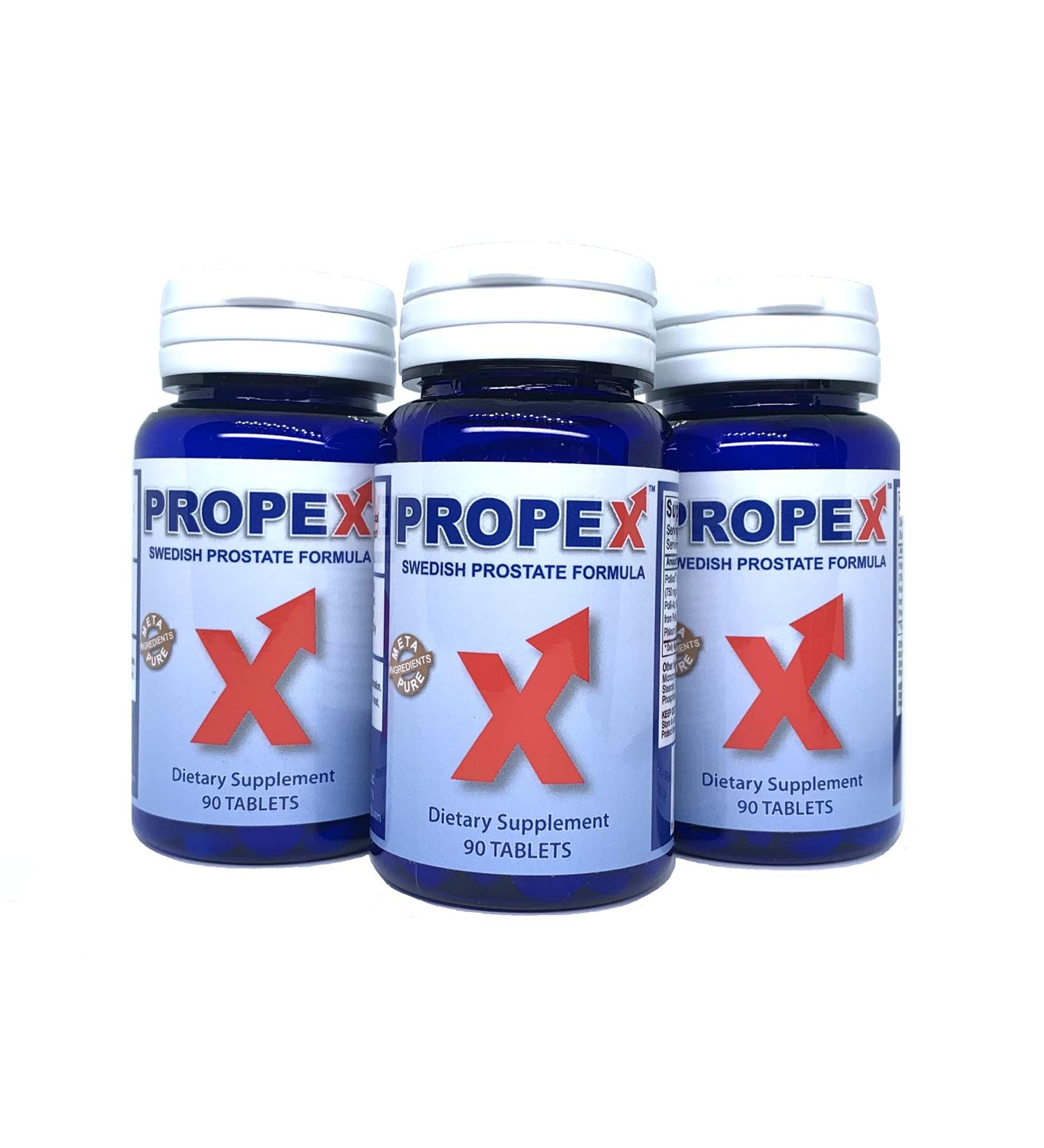 ROPEX Prostate Supplement for Men - Supports Healthy Urination Frequency & Flow | Prostate Support Formula (3 Bottle Bonus) - Buy Online on GoSupps.com