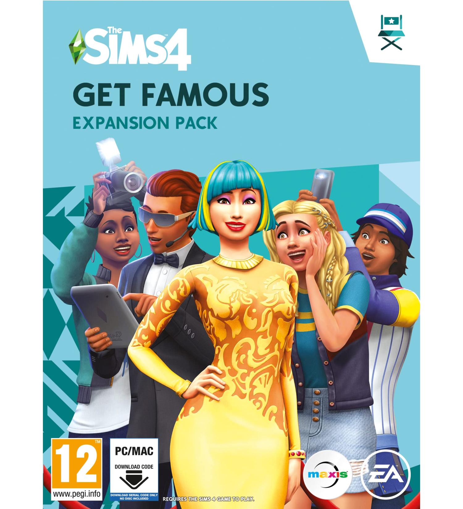 The Sims 4 Get Famous (EP6) PCWin | Code In A Box | Video Game | English PCWIN Code in a box Get Famous (EP6) - Buy Online on GoSupps.com