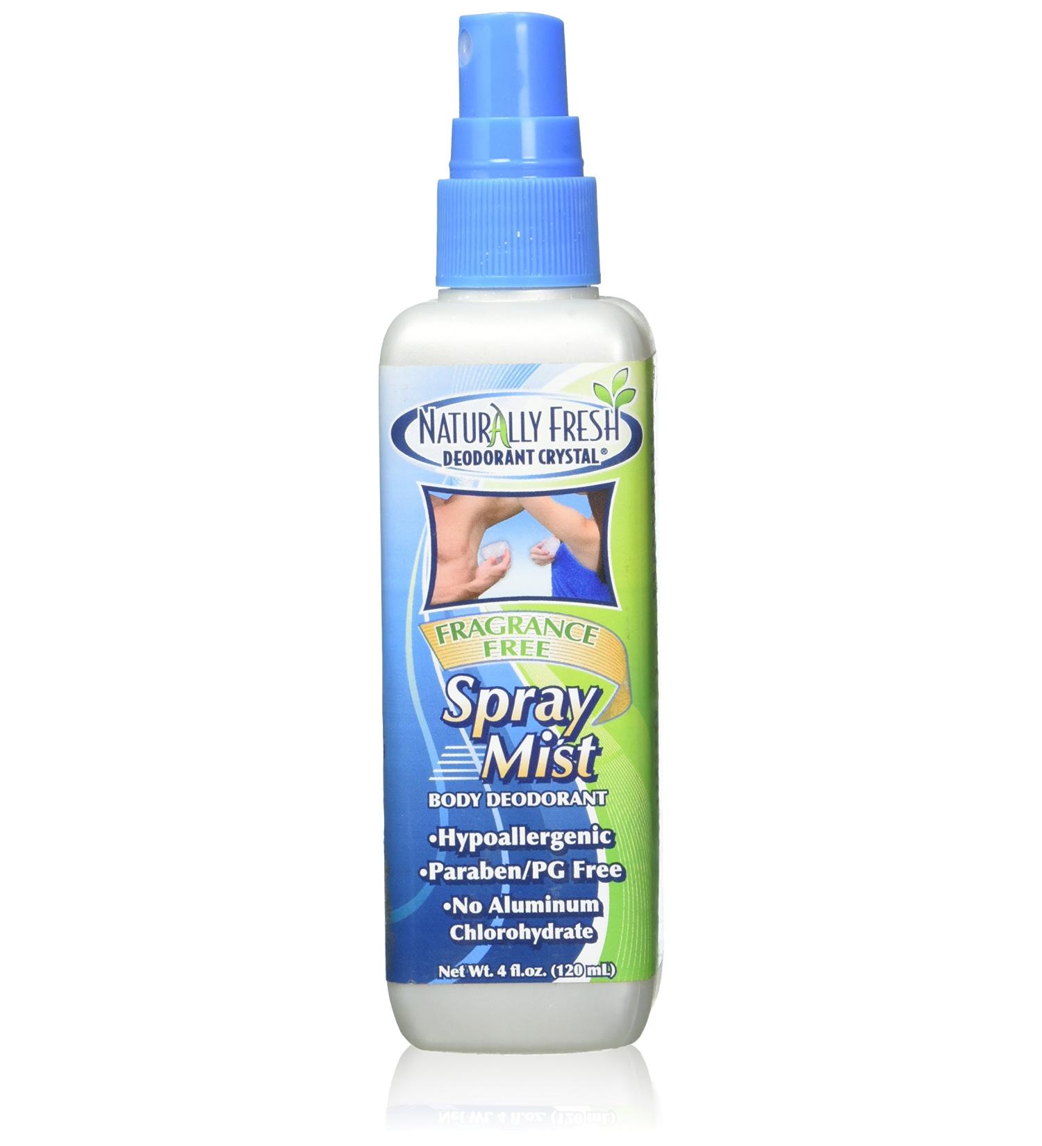 Naturally Fresh Spray Mist Body Deodorant - 4 fl oz | Long-lasting Odor Protection - Buy Online on GoSupps.com