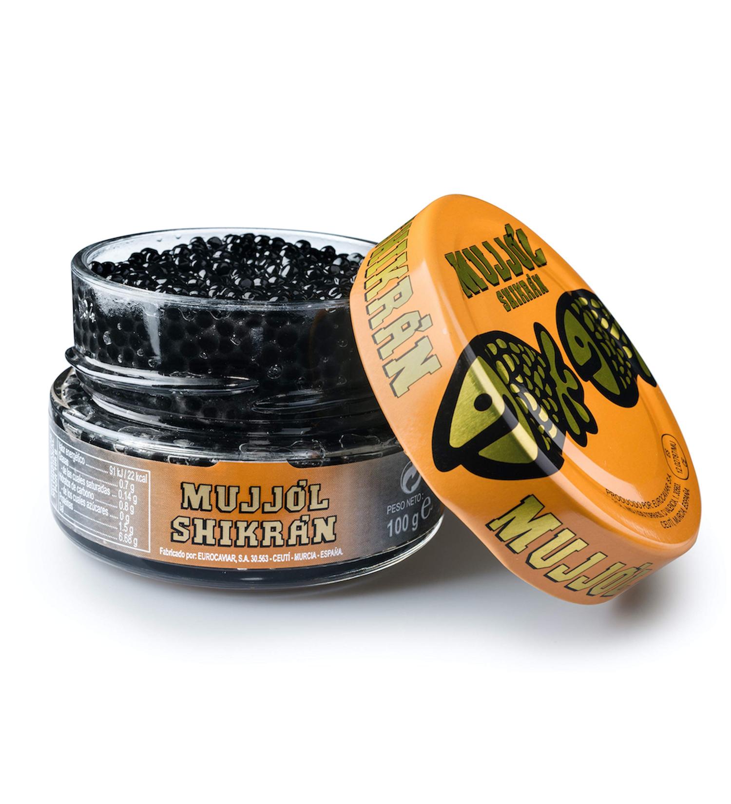 Eurocaviar - Shikran - Mullet Roe Caviar Pearls Black 3.52 oz 100 g  - Buy Online on GoSupps.com