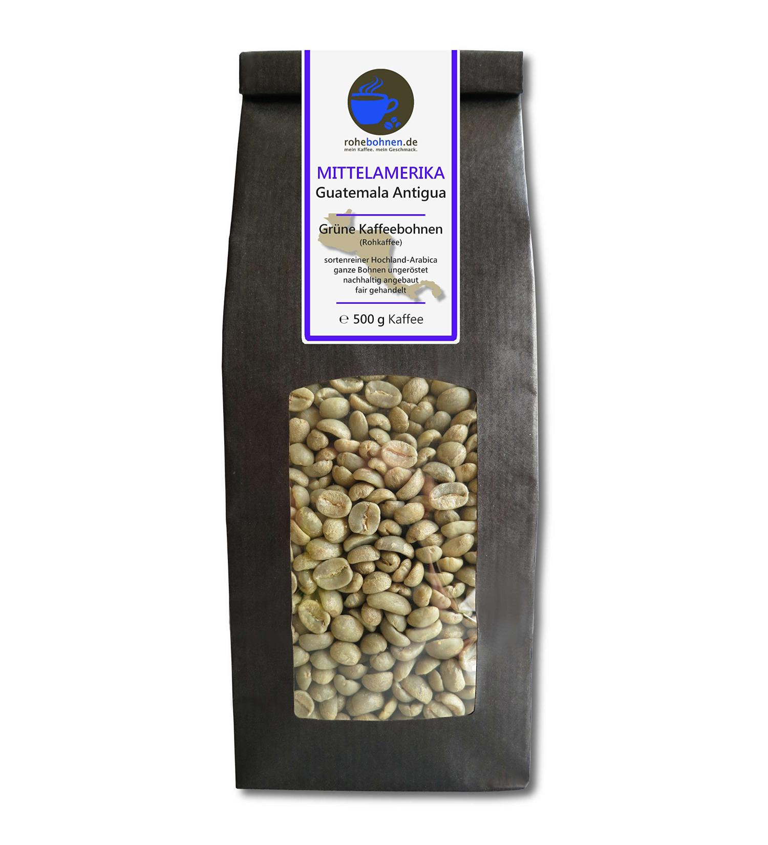 Green Coffee Beans Guatemala Antigua (Highland raw Coffee Beans 500g) Highland Coffee 500g