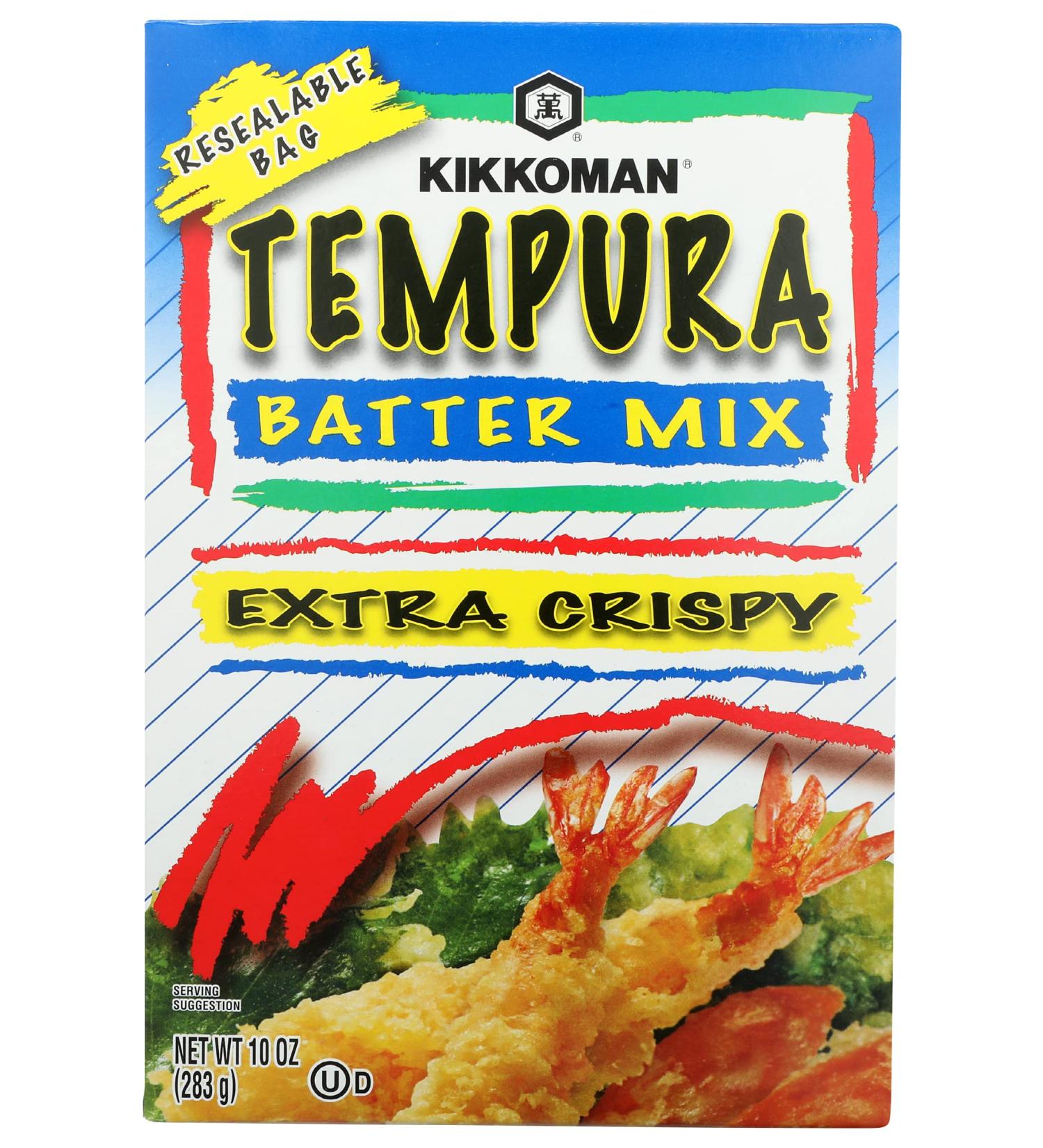 Kikkoman Tempura Batter Mix Extra Crispy 10 Ounce (Pack of 12)