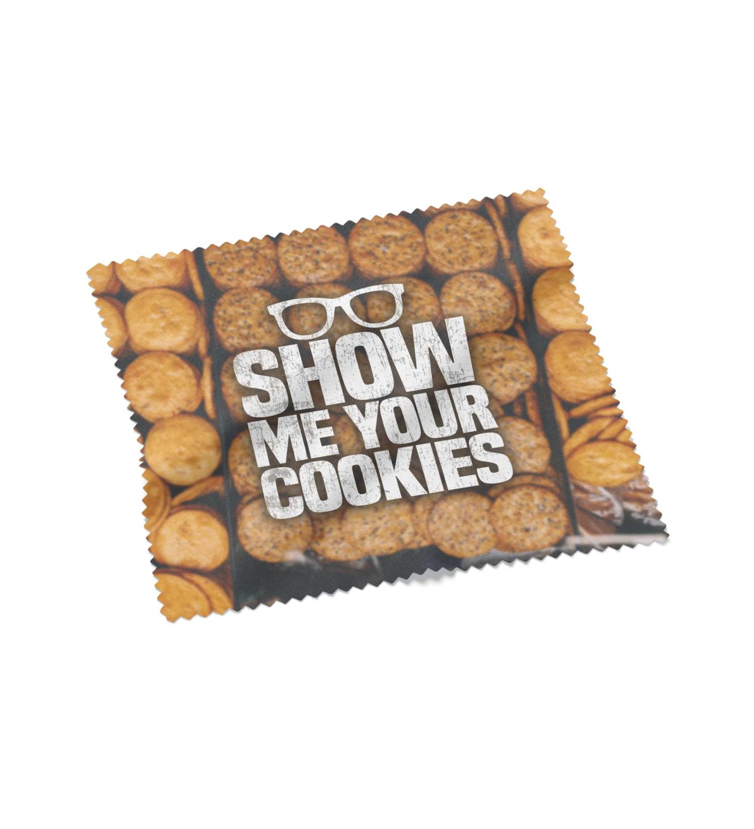 Urban Backwoods Show Me Your Cookies Microfiber Cloth - Glasses Cleaning Cloth