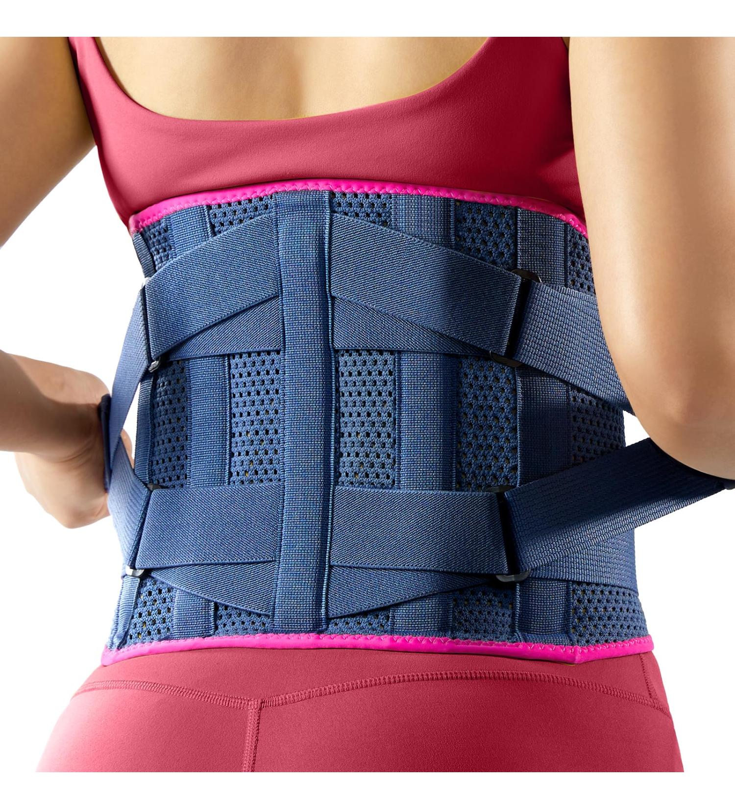 Tintol Premium Back Brace - Adjustable Lumbar Support for Lower Back Pain Relief Sciatica Scoliosis Herniated Discs | Lightweight & Comfortable for Men & Women - Size M (33-39 in - Buy Online on GoSupps.com