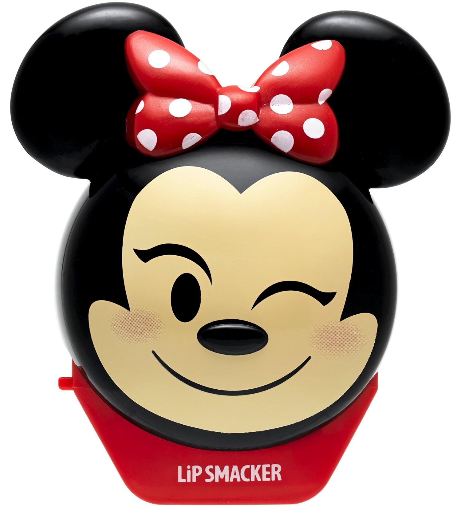 Lip Smacker Disney Emoji Flip Balms - Minnie Strawberry Lip Balm for Kids | Sweet Gift for Friends | Single Strawberry Lemonade Flavor - Buy Online on GoSupps.com