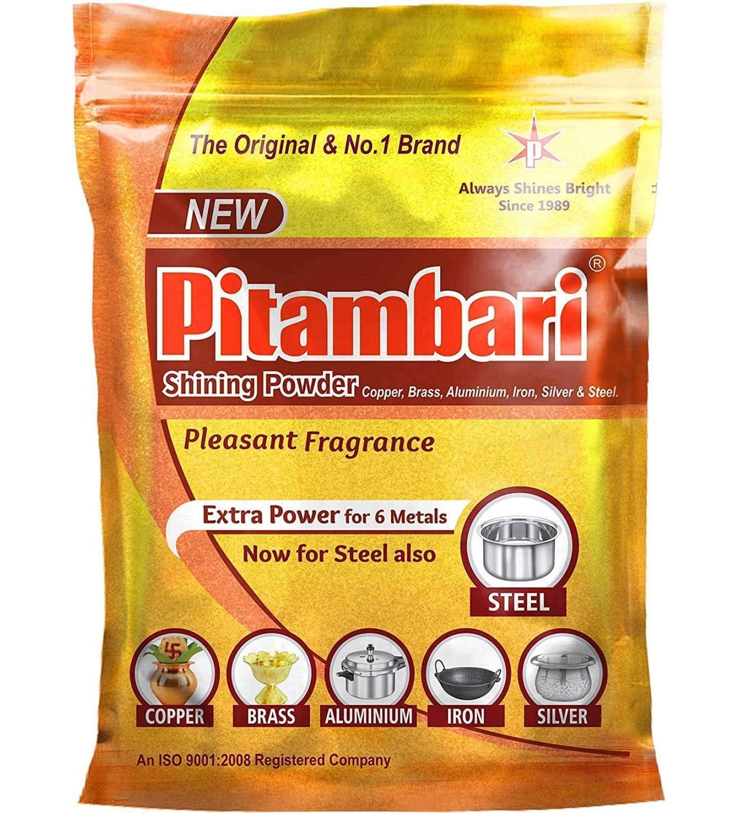 PLANET 007 Pitambari Minerals and Emulsifiers Shining Powder for 6 Types of Metals (400 gram) - Buy Online on GoSupps.com
