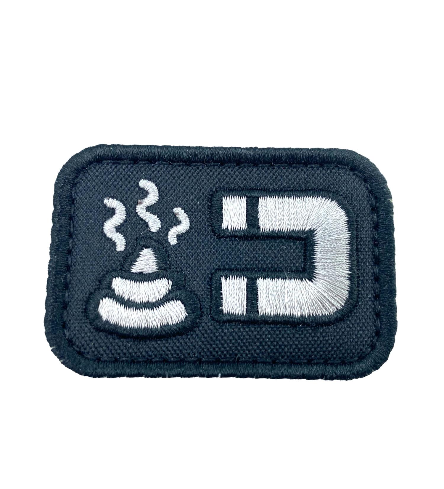 Shit Magnet Embroidered Airsoft Velcro Patch - Perfect for Cosplay & Tactical Gear | International Shipping - Buy Online on GoSupps.com