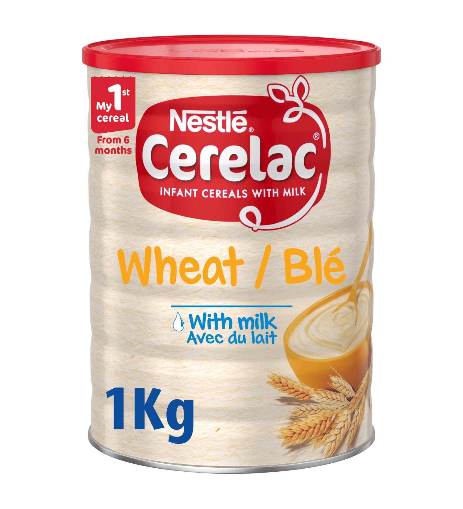 Nestle Cerelac Wheat with Milk 2.2lb - Nutritious Baby Food - Buy Online on GoSupps.com