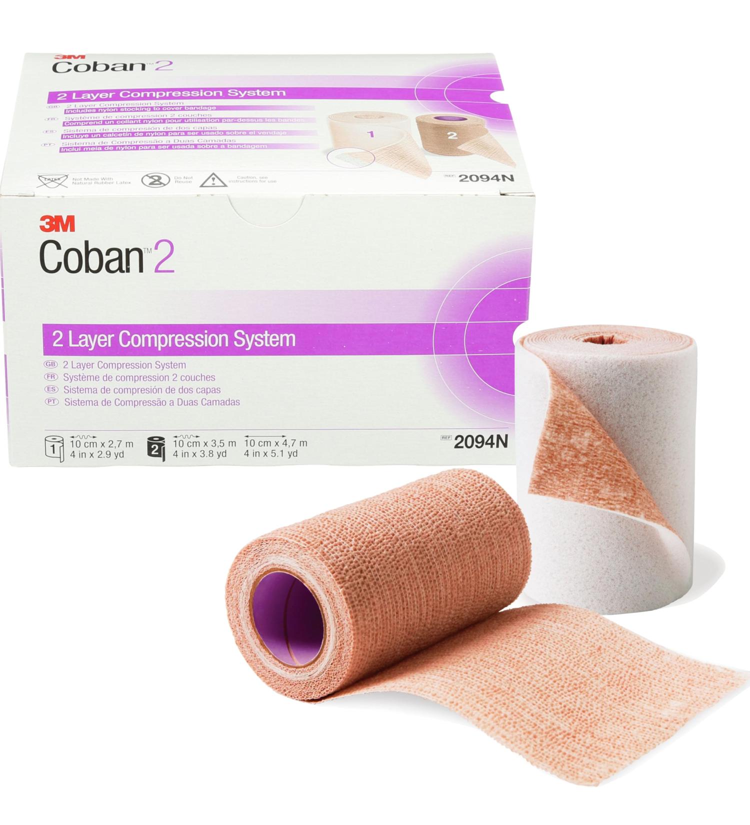 3M 2094N Coban 2 Layer Compression System - Pack of 8 Boxes - Buy Online on GoSupps.com