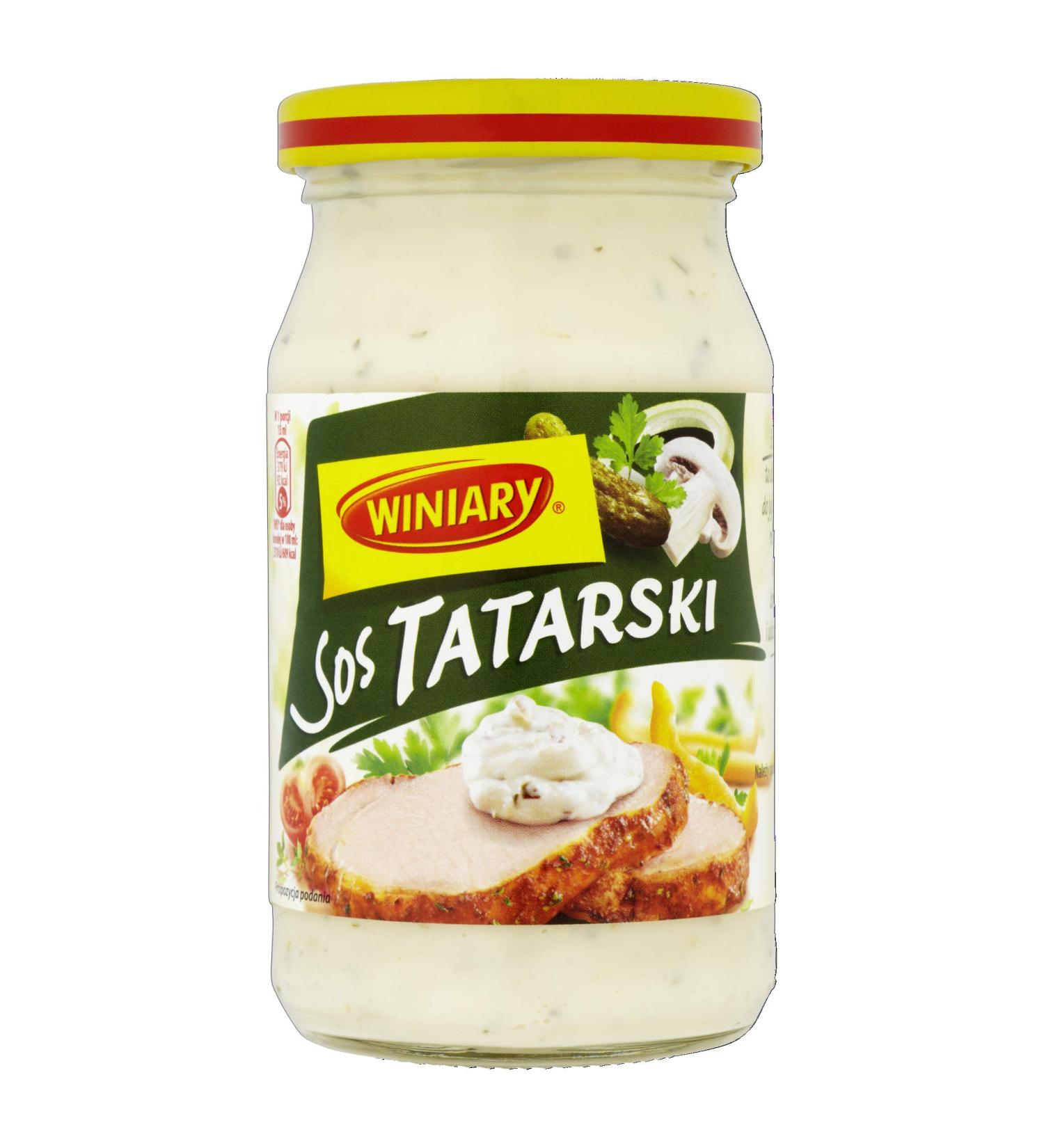 WINIARY Sauce Tatare 6 x 250ml - Authentic Polish Condiment Pack - Buy Online on GoSupps.com