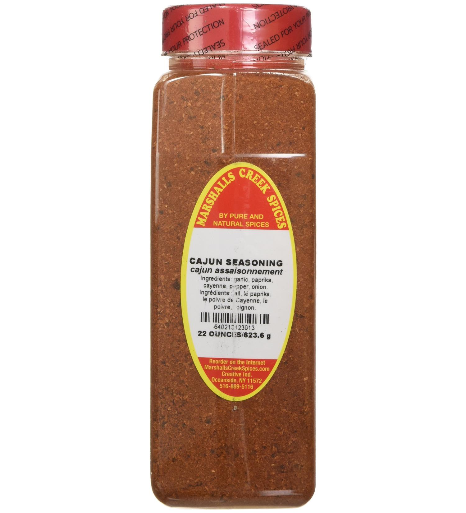 Marshalls Creek Spices Seasoning Cajun No Salt XL Size 22 Ounce - Buy Online on GoSupps.com