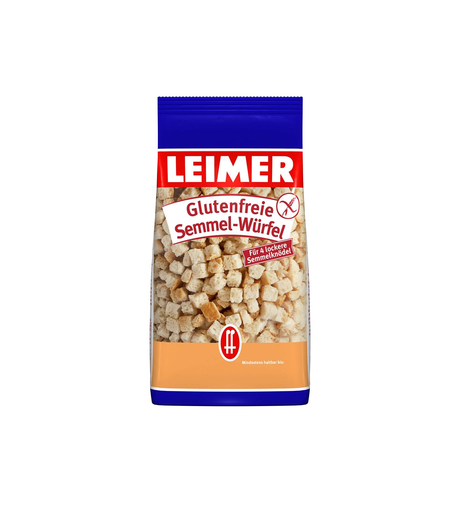Leimer Gluten-Free Bread Cubes - Perfect for Dumplings | 175g Pack | International Shipping - Buy Online on GoSupps.com