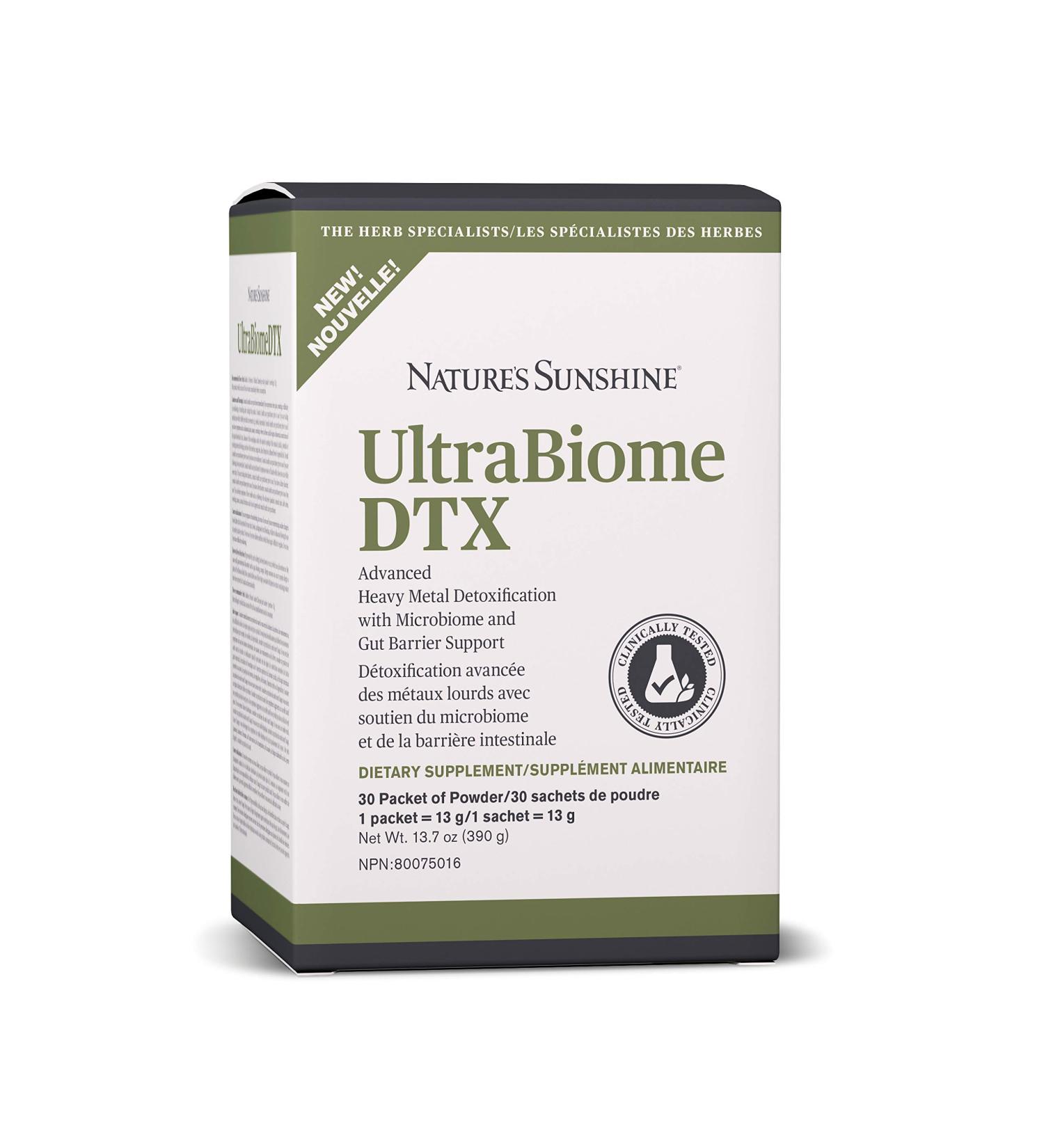 Nature's Sunshine UltraBiome DTX 30 Packets - Buy Online on GoSupps.com