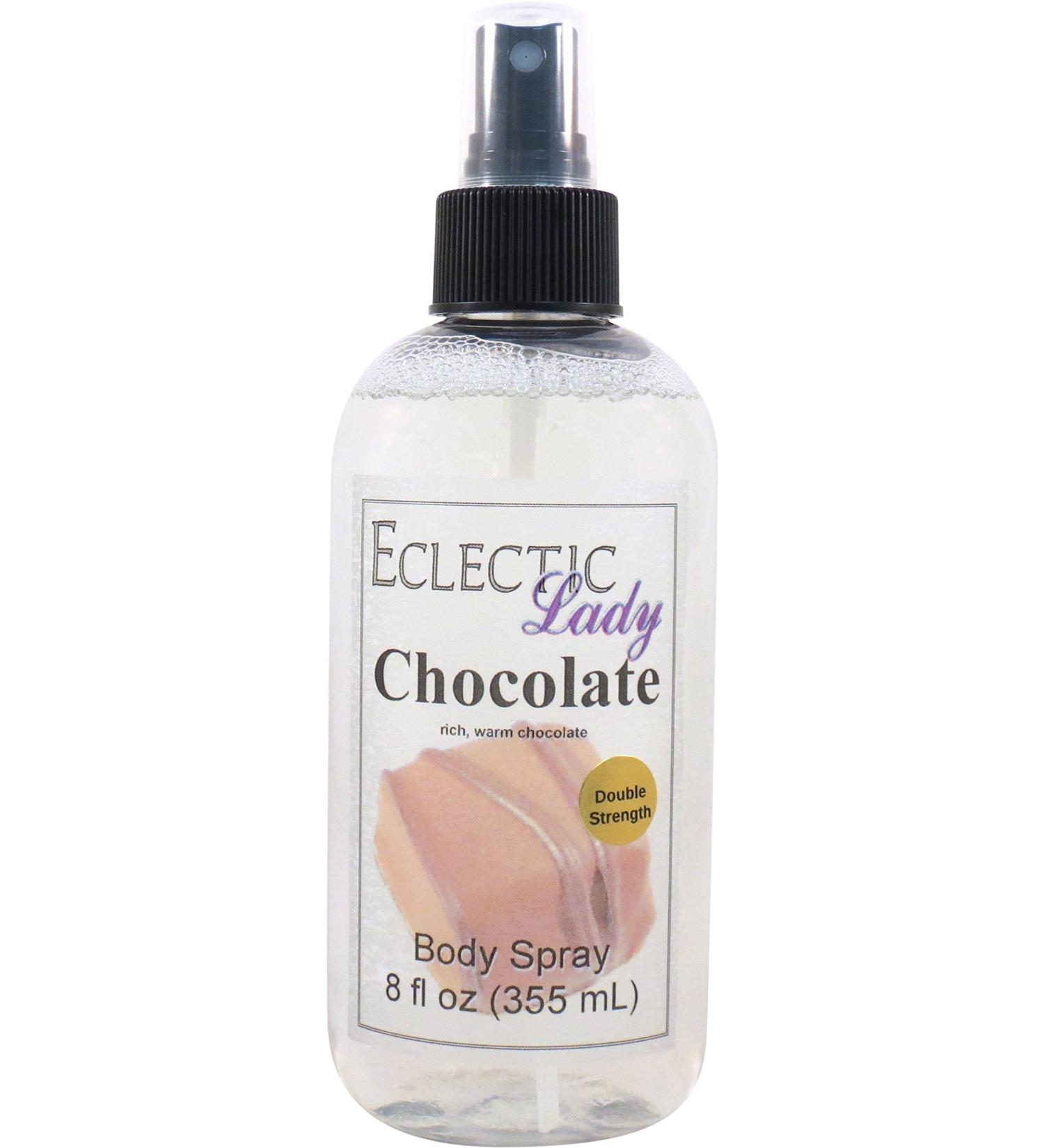Chocolate Body Spray (Double Strength) 8 ounces Body Mist for Women with Clean Light & Gentle Fragrance Long Lasting Perfume with Comforting Scent for Men & Women Cologne with Soft Subtle Aroma Double Strength 8 Fluid Ounces - Buy Online on GoSupps.com