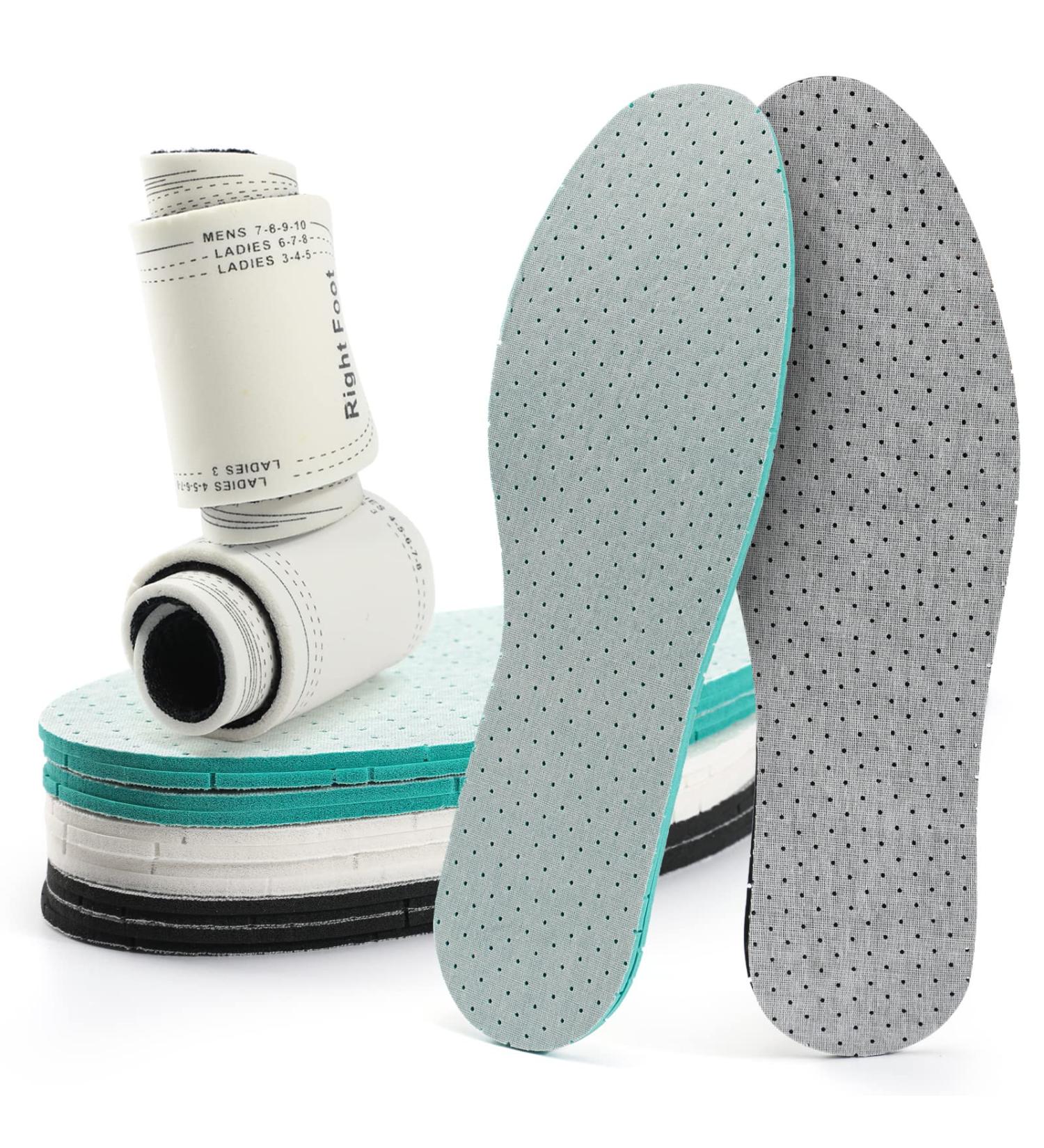 Buy XINIFOOT 6 Pairs Breathable Shoe Insoles - Double-Layer Foam Comfort Insoles for Men & Women - Soft Cushioning & Free Cutting Replacement Insoles - International Shipping Available - Buy Online on GoSupps.com