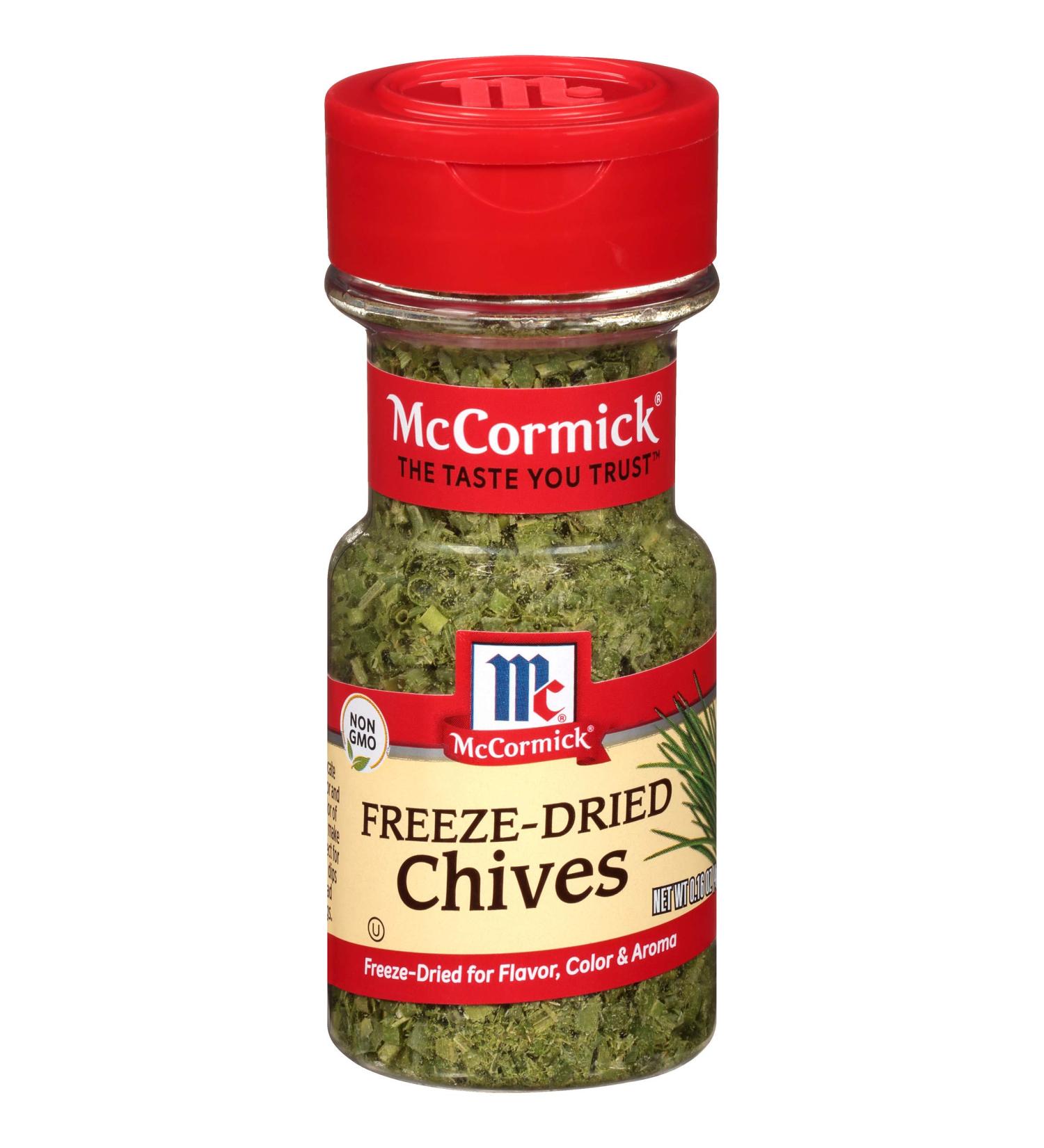 McCormick Freeze Dried Chives 0.16 oz - Premium Quality Seasoning - Buy Online on GoSupps.com