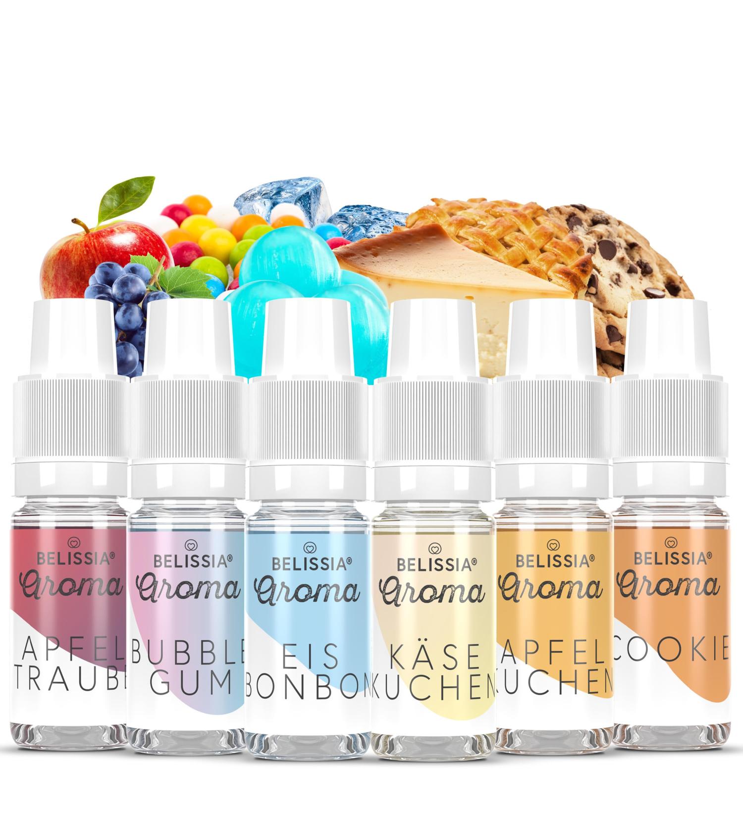 Belissia Food Aroma Set - Sweet Delicacies High-Dose 10ml for Cooking Baking and More - Shop Internationally! - Buy Online on GoSupps.com