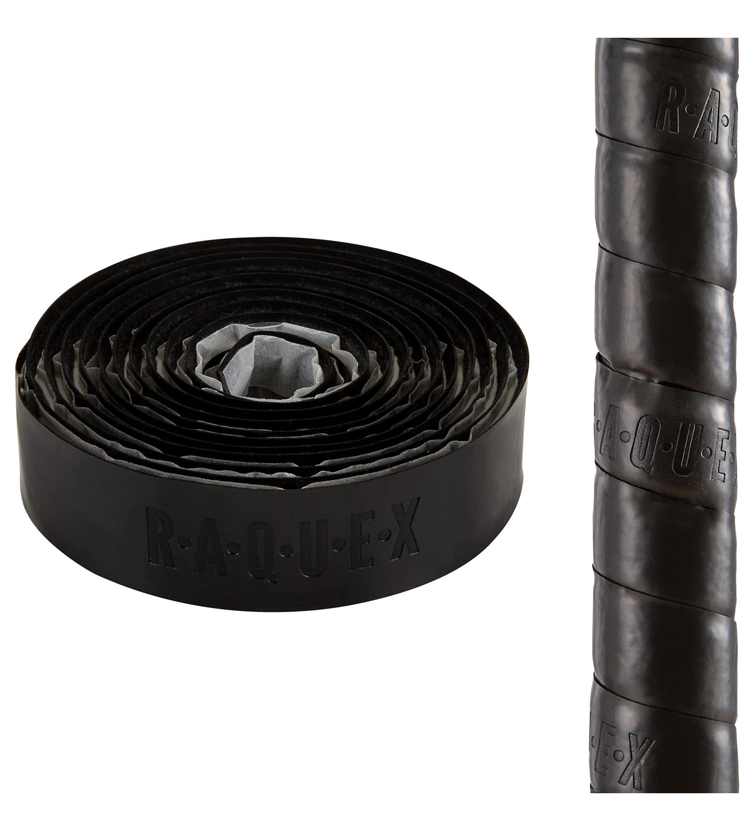 Raquex Hockey Stick Grip - Super Grippy Soft & Absorbent Black | International Shipping Available - Buy Online on GoSupps.com
