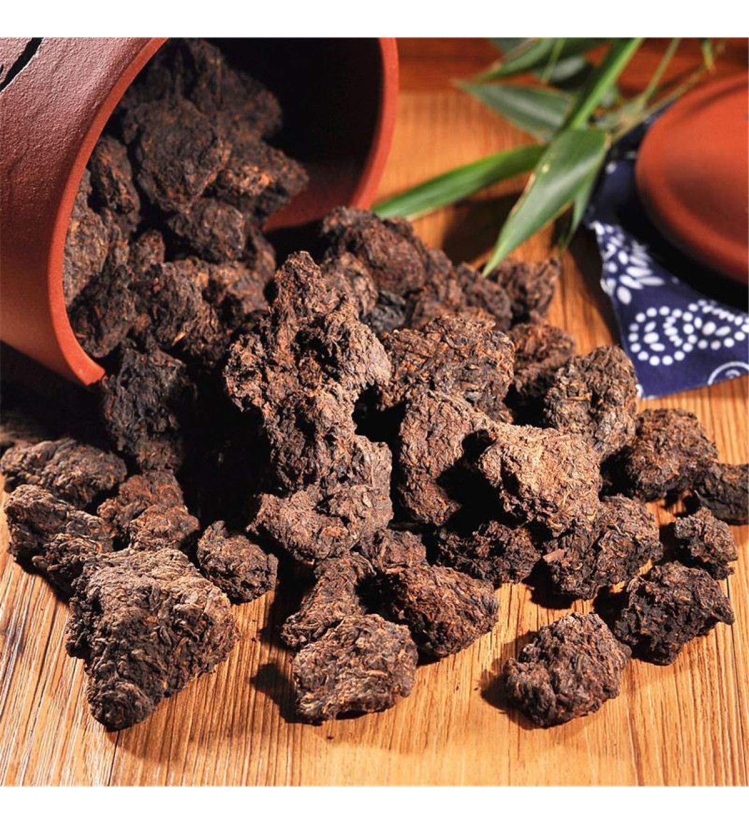 200g de th Pu-Erh m r naturel th noir Yunnan Puer Mini Tuocha saveur Boisson aux herbes - Buy Online on GoSupps.com