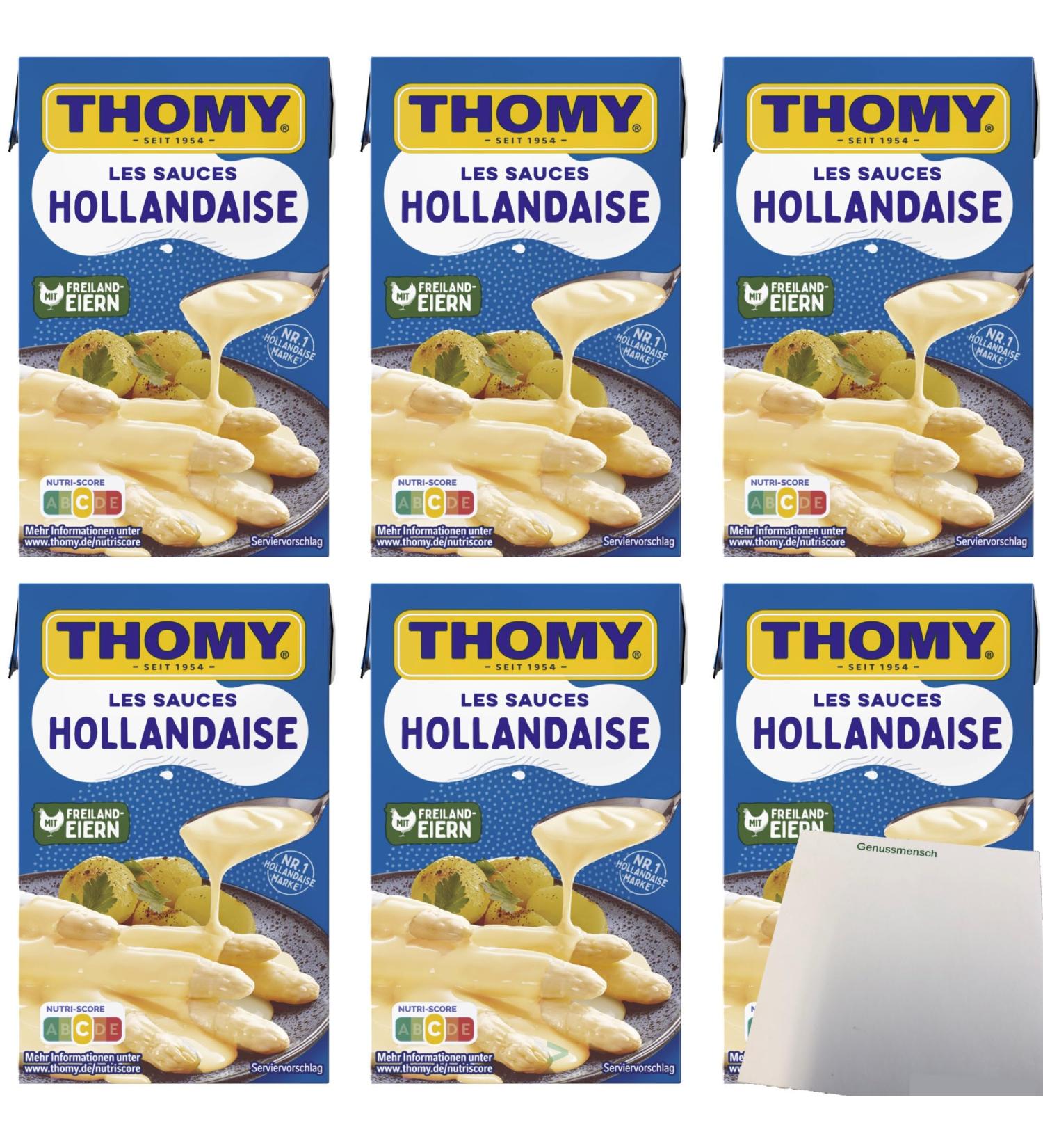 Thomy Les Sauce Hollandaise 6-Pack (6x250ml) | International Shipping Available - Buy Online on GoSupps.com