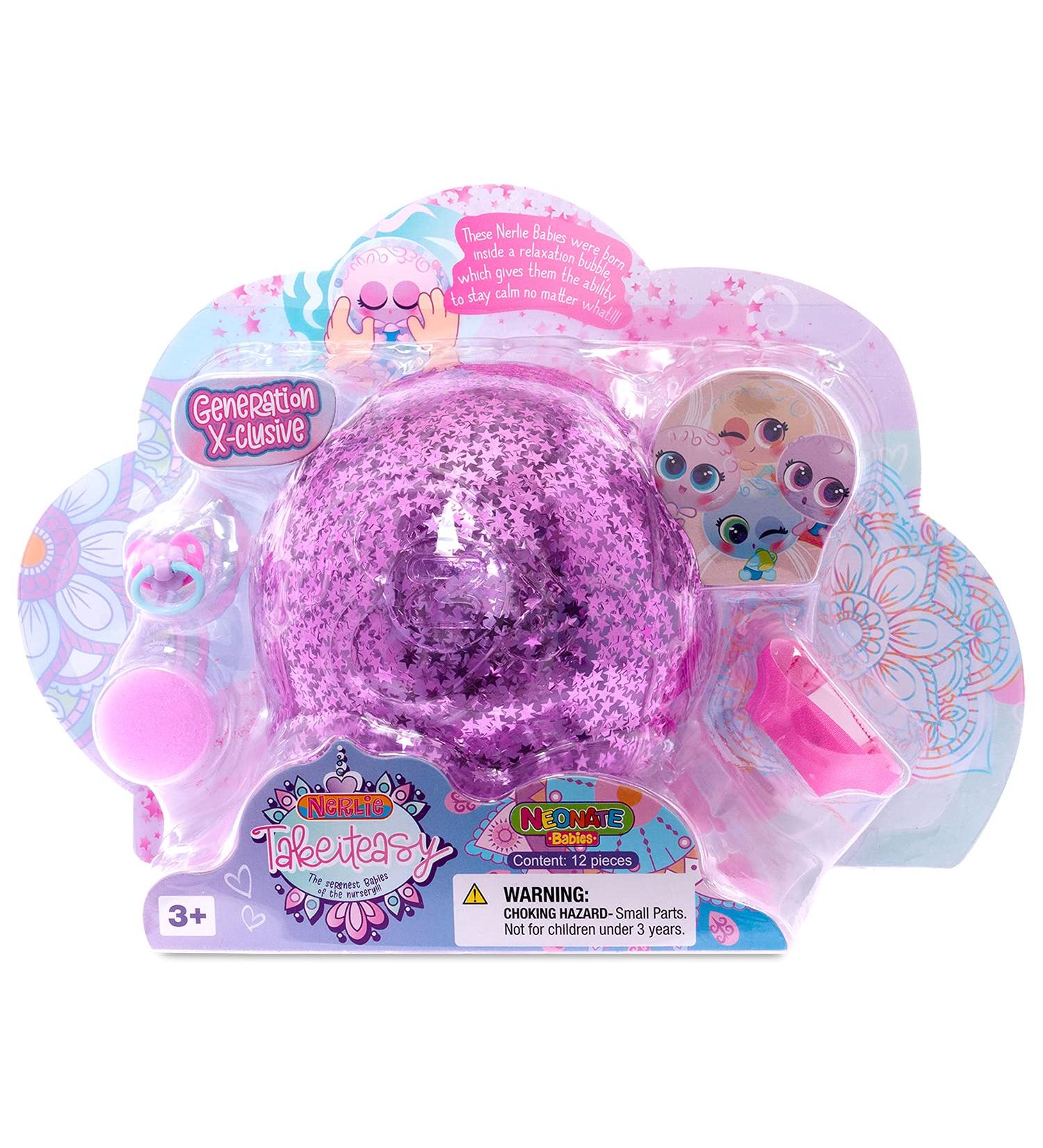 Distroller Baby NERLIE TAKEITEASY BREATHANIE Purple - Unique Doll for Kids - Buy Online on GoSupps.com