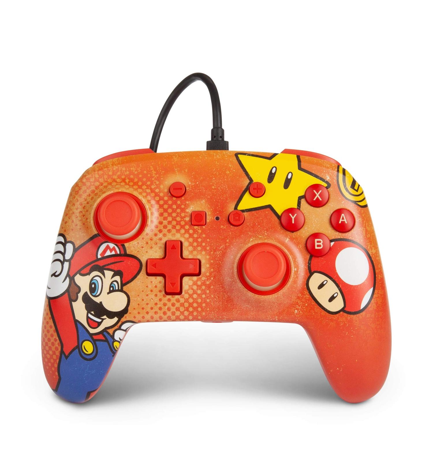 PowerA Mario Vintage Wired Controller for Nintendo Switch | Enhanced Gaming Experience - Buy Online on GoSupps.com