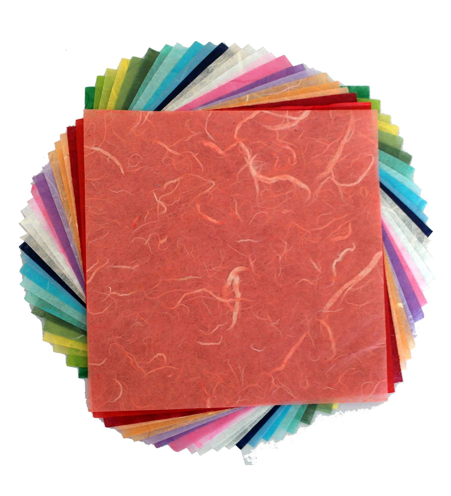 100 Double Sided 6x6 Inch Origami Square Paper Sheets - Ideal for Arts, Crafts, and Japanese Folding Projects - Buy Online on GoSupps.com