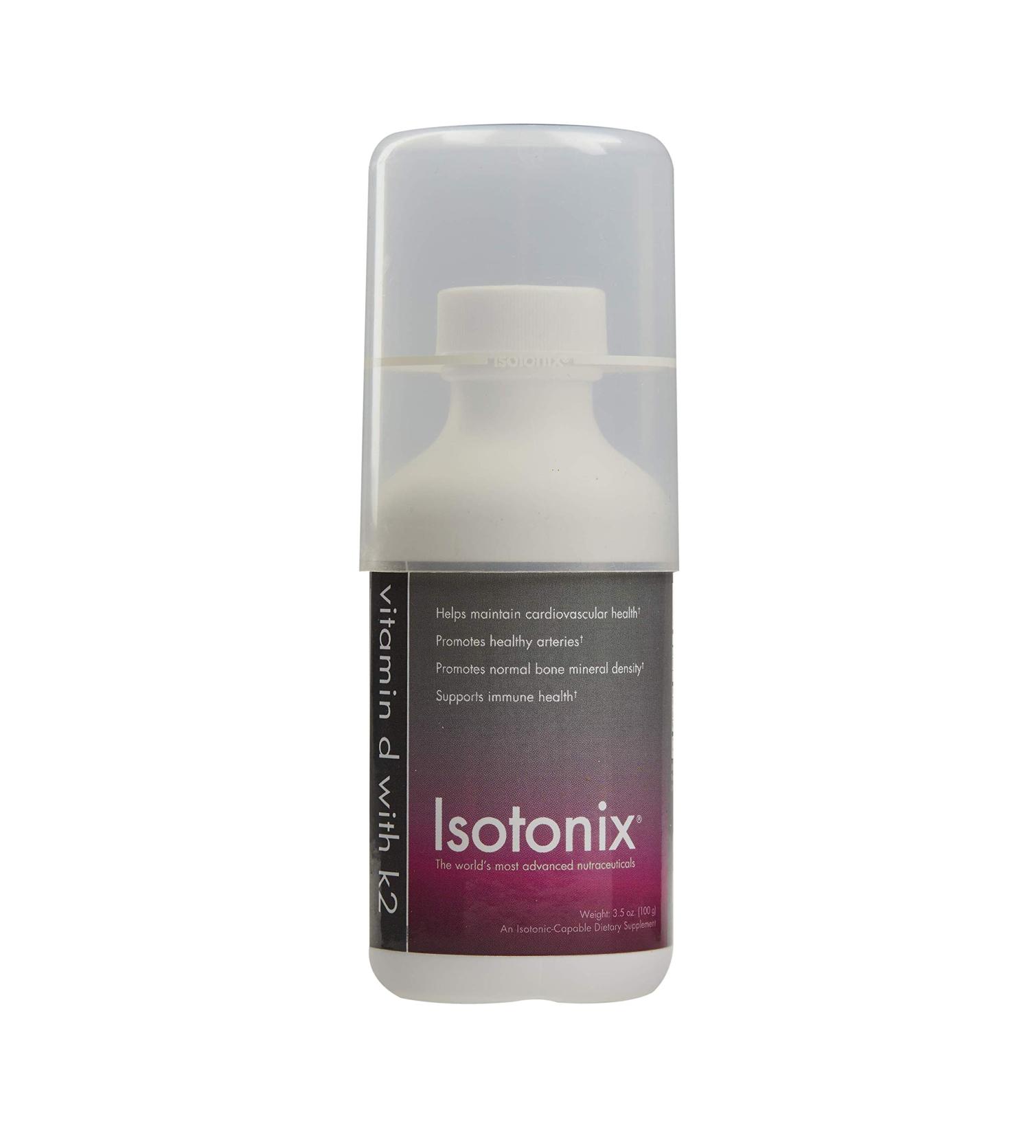 Isotonix Vitamin K2 with D3 Helps in the Development and Maintenance of Bones and Teeth Helps in the Absorption and Use of Calcium and Phosphorus Maintenance of Good Health Market America (30 Servings) - Buy Online on GoSupps.com