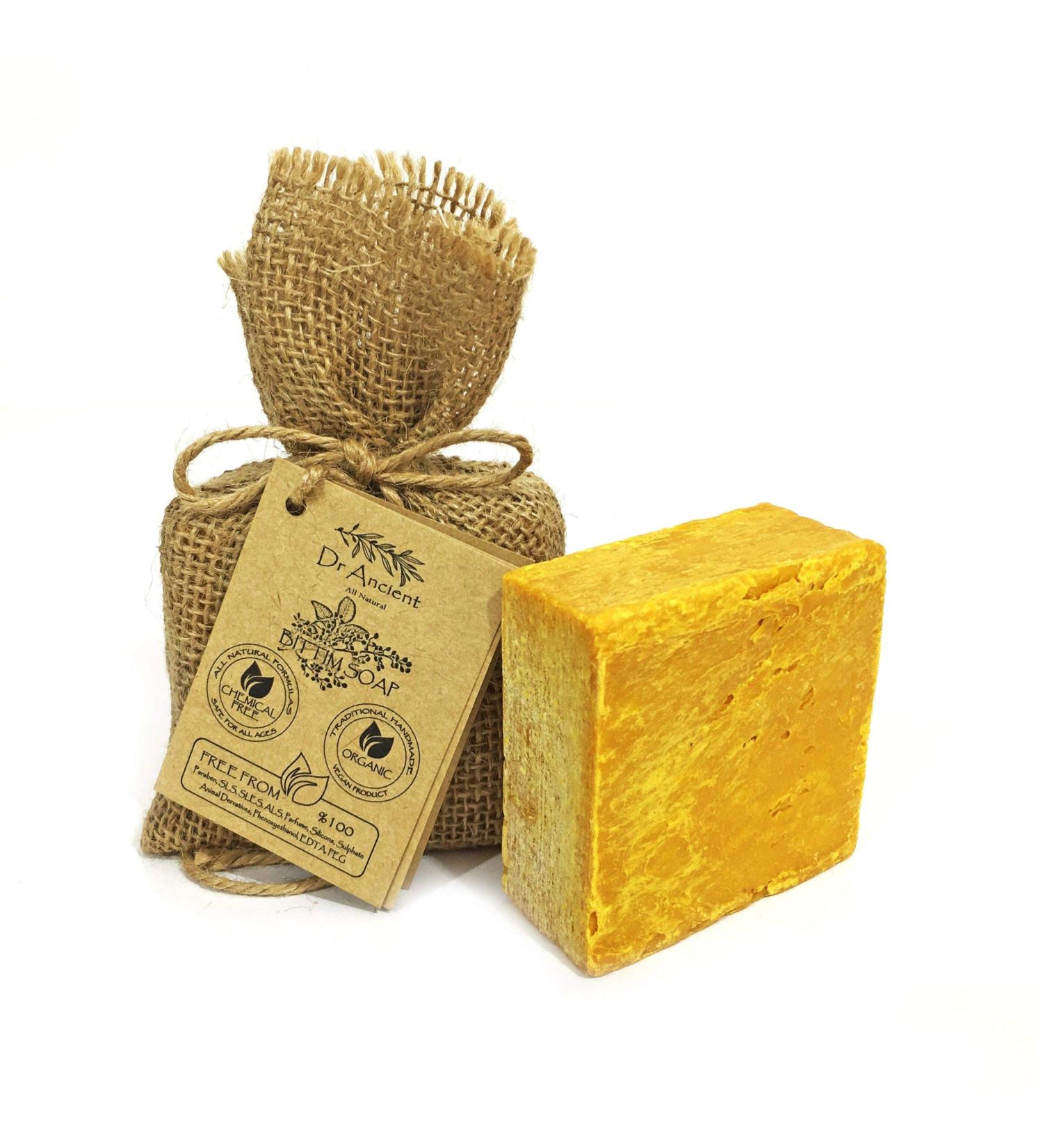 Buy Dr. Cient Wild Pistacia Bittim Soap - Organic Vegan Handmade Anti-Hair Loss Solution (140g) - Buy Online on GoSupps.com