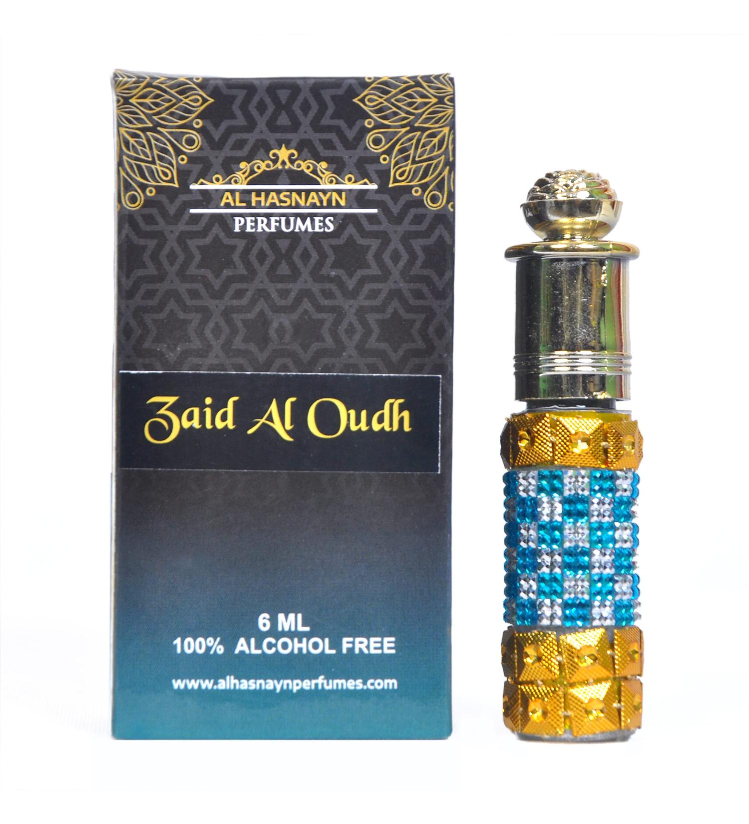 ZAID AL OUD Cologne Perfume Essential oil Roll-On PERFUME (Limited Edition) 6ml Alcohol Free Natural Sweet Oud Perfumes Fragrance | Long Lasting | Gifts for MEN WOMEN | (ZAID AL OUD) - Buy Online on GoSupps.com