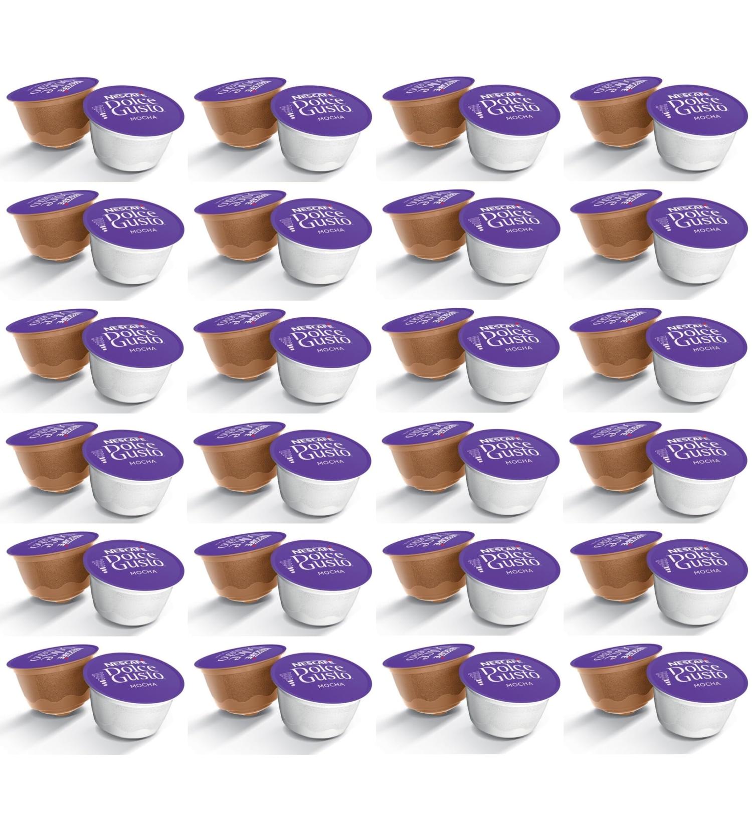 Dolce Gusto Compatible Mocha Pods Choose From 16 32 48 64 80 & 96 Capsules Customize - Sold Loose - Buy Online on GoSupps.com