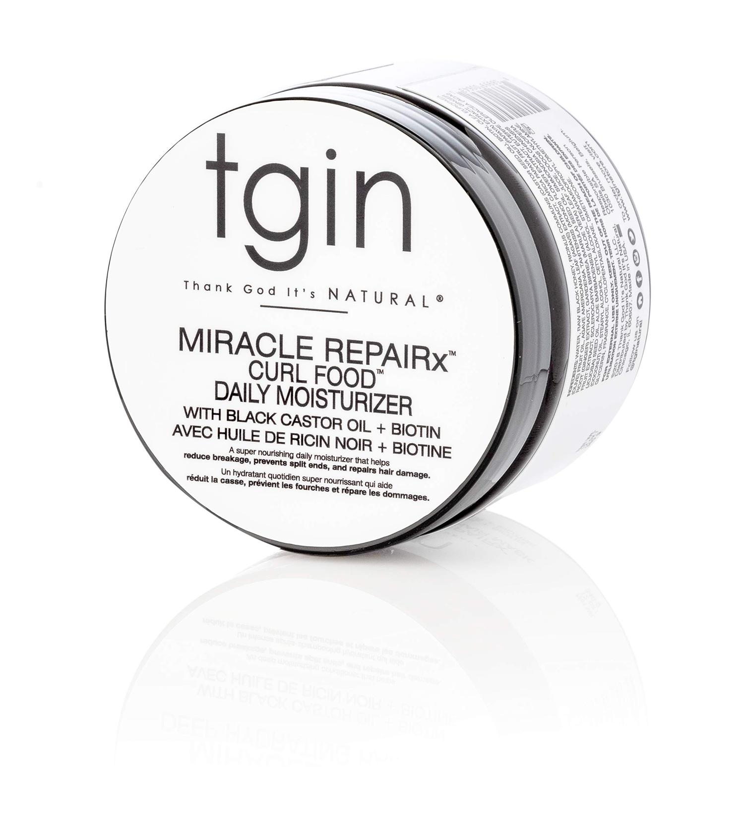 tgin Miracle RepaiRx Curl Food Daily Moisturizer - 12 Oz - Repair, Protect, Restore - Buy Online on GoSupps.com
