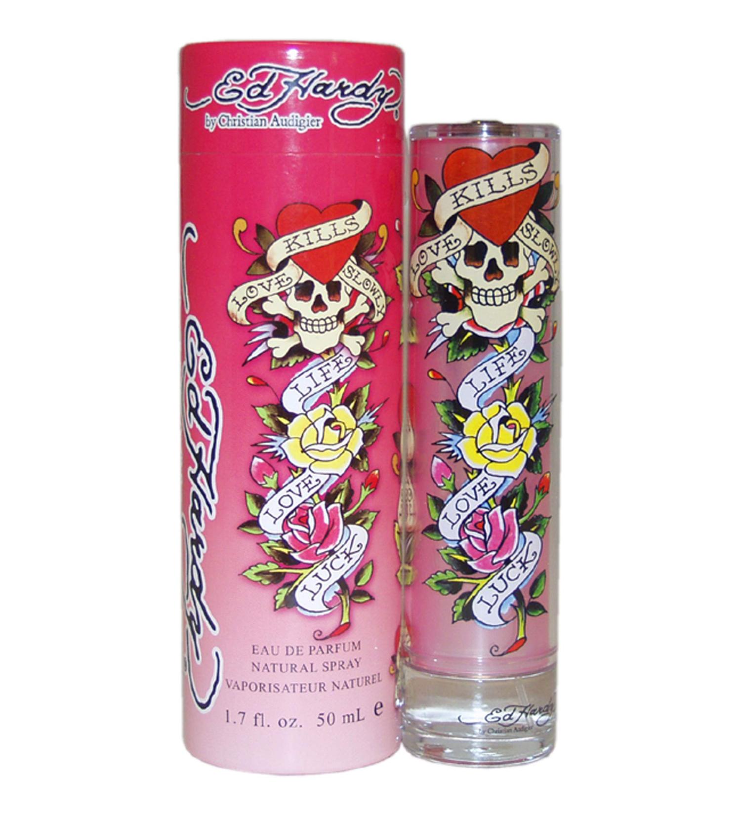 ED HARDY by Christian Audigier For Women. Eau De Parfum Spray 1.7-Ounces Floral Orange Sandalwood 1.7 Fl Oz (Pack of 1)