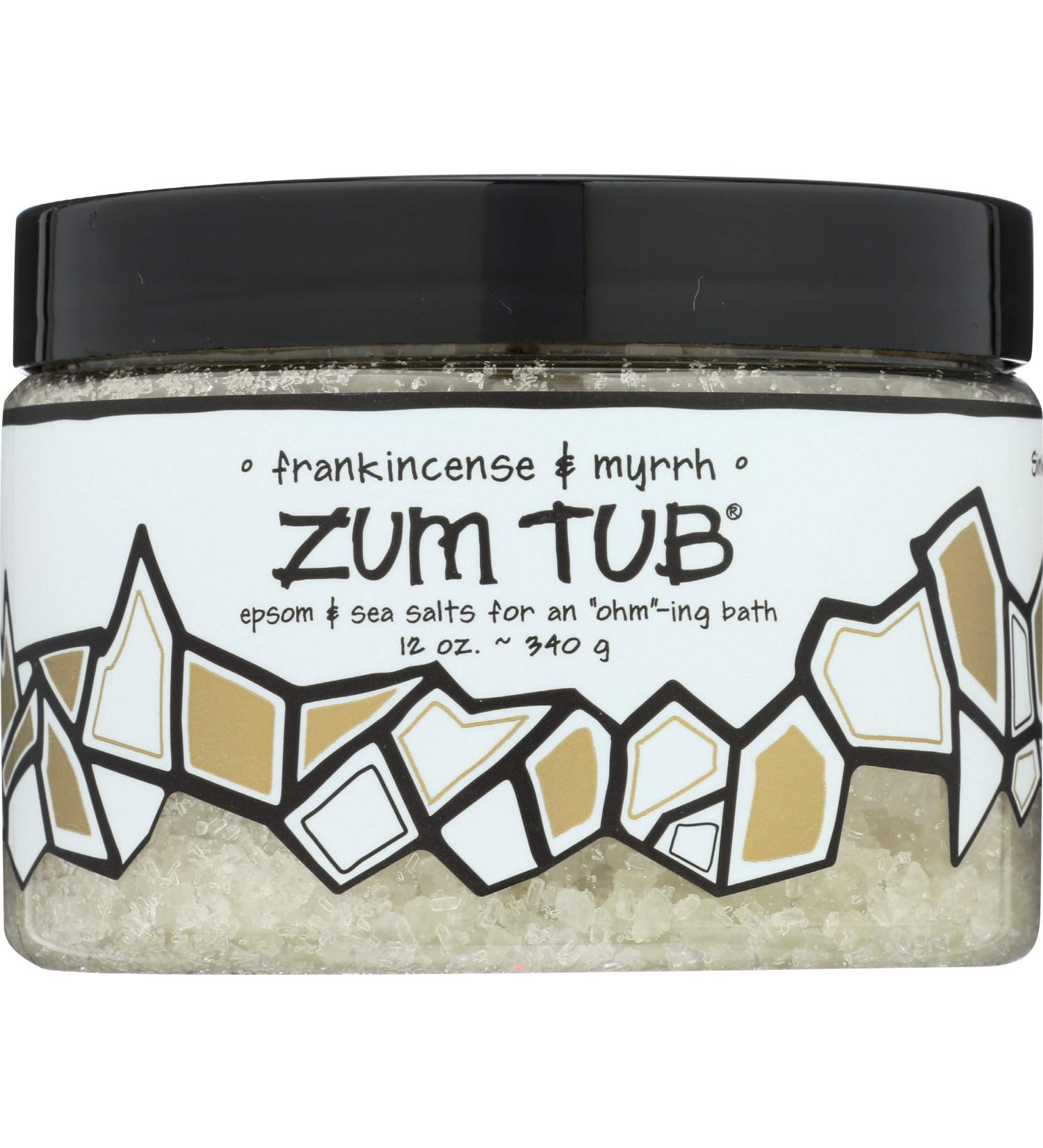 Buy Indigo Wild Zum Tub Epsom & Sea Salts - Frankincense & Myrrh 12 oz (340 g) for Relaxation - Buy Online on GoSupps.com