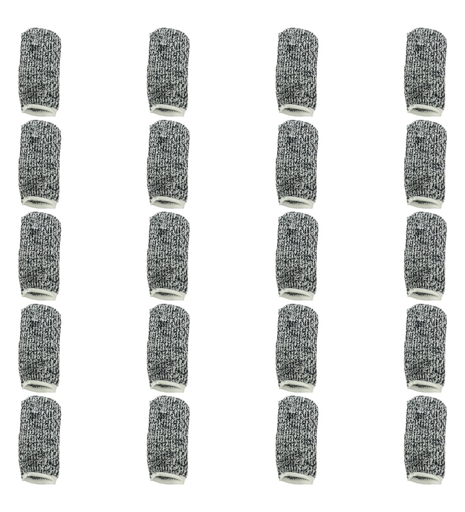  GMBYLBY 20Pcs Against Cutting Finger Cots With Stretchy Fit Non Slip Finger Covers Upgrades Cots Designs For Cooking & - Buy Online on GoSupps.com