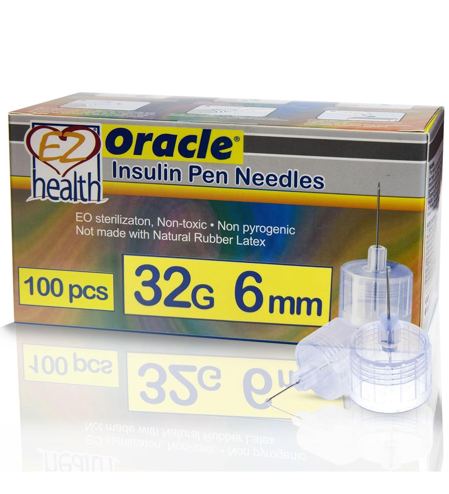 Oracle Insulin Pen Needles 32G 6mm - Buy Online on GoSupps.com