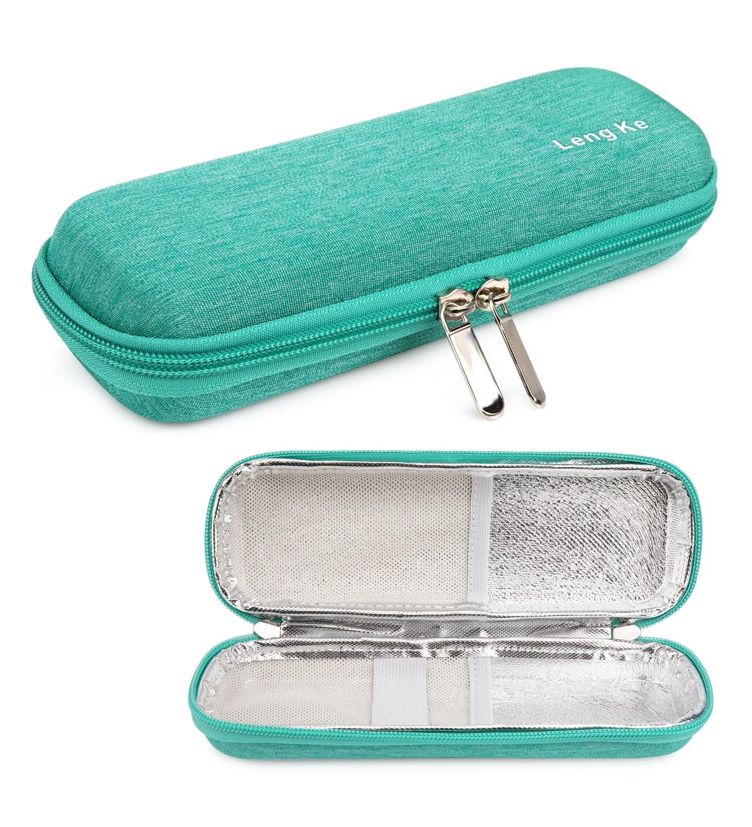 Youshares Insulin Cooling Bag for Travel | Eva Insulin Pen & Diabetic Accessories Bag (Green) - Perfect for Diabetics - Buy Online on GoSupps.com