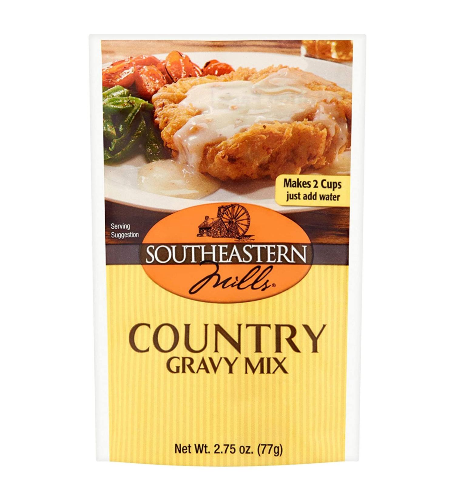 Southeastern Mills Old Country Gravy Mix 2.75 oz - Rich and Flavorful Country Gravy Mix - 2.75 Ounce Packet - Buy Online on GoSupps.com