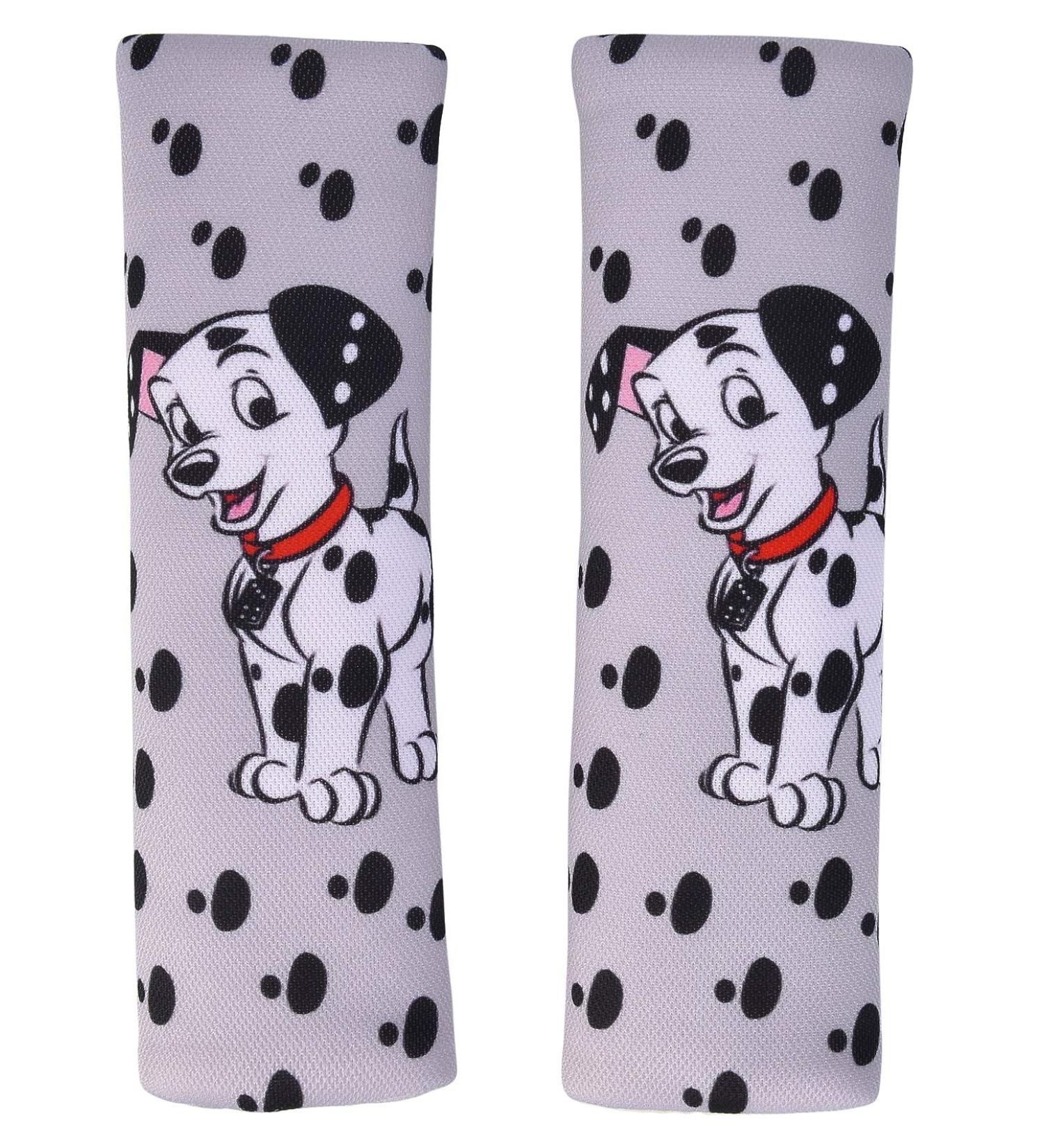 Fontee 2-Pack Car Seat Belt Pads for Kids & Adults - Shoulder Pillow Covers - Dalmatian Dog Design - Enhance Safety & Comfort - Buy Online on GoSupps.com