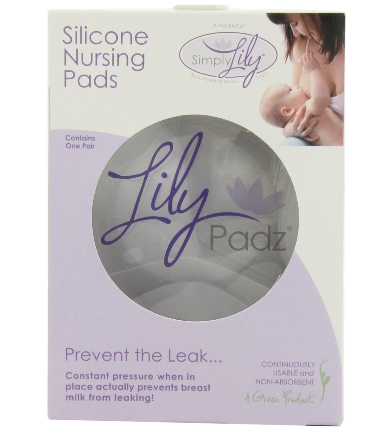 LilyPadz Reusable Silicone Nursing Pads - Regular Size (1 Pair) - Buy Online on GoSupps.com