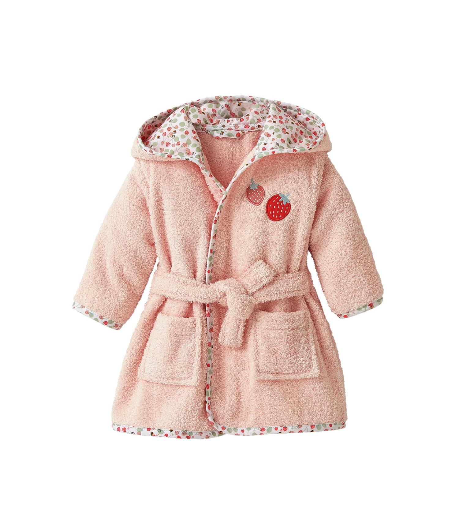 Buy Vertbaudet Baby Bathrobe - Bee Garden Salmon 74 | Soft & Stylish Infant Robe for Sale - Buy Online on GoSupps.com