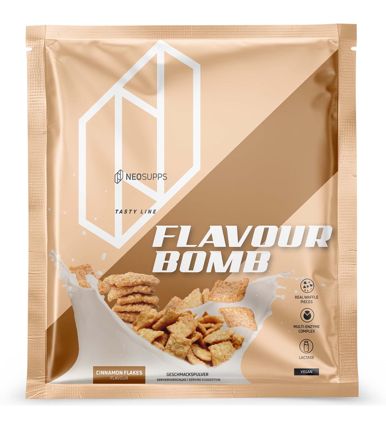 NeoSupps Flavor Bomb Powder - 15g | Low-Calorie Flavor Enhancer for Delicious Baked Goods & Diet-Friendly Meals - Buy Online on GoSupps.com