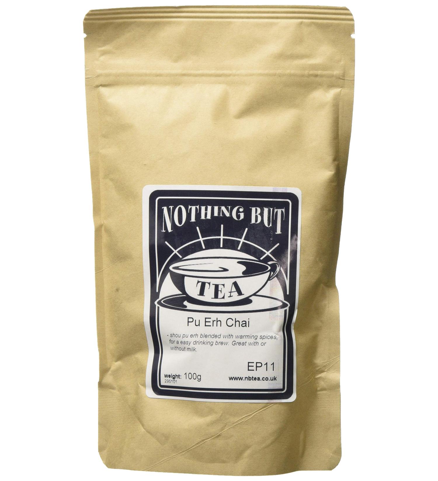 Nothing But Tea Pu Erh Chai 100 g - Buy Online on GoSupps.com