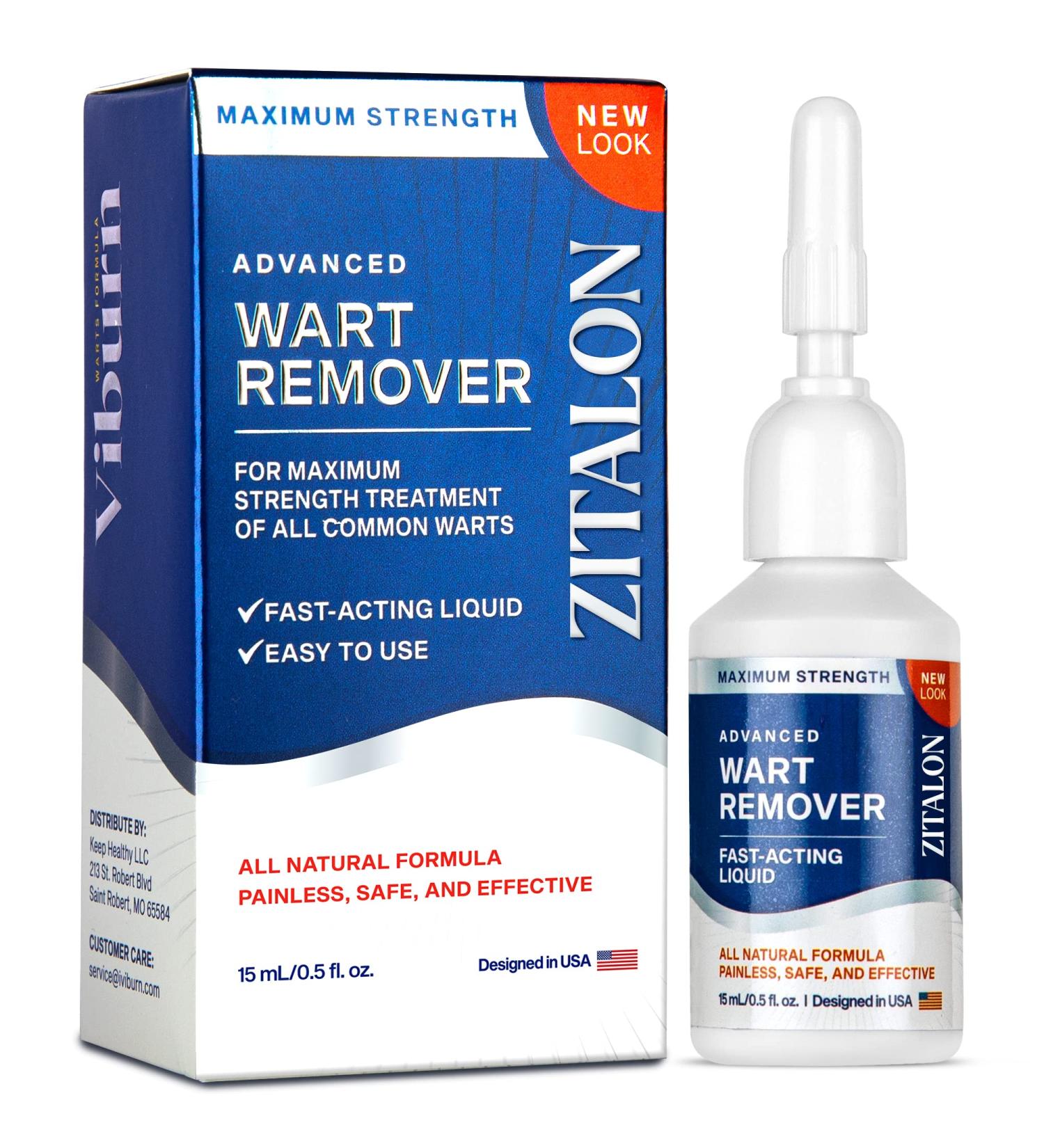 ZITALON Wart Remover - Effective Plantar Wart Removal Treatment - Buy Online on GoSupps.com